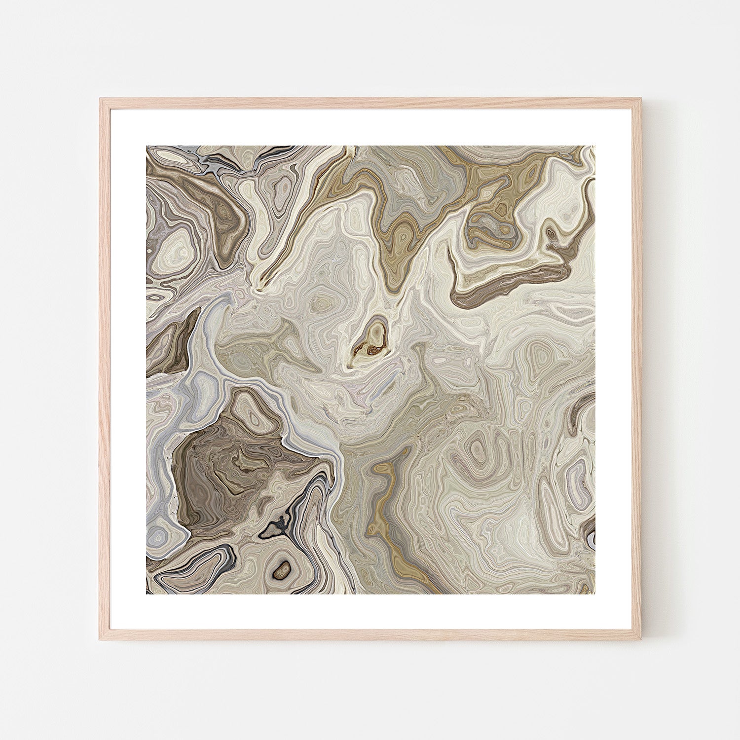 wall-art-print-canvas-poster-framed-Banded Calcite , By Alpenglow Workshop-6