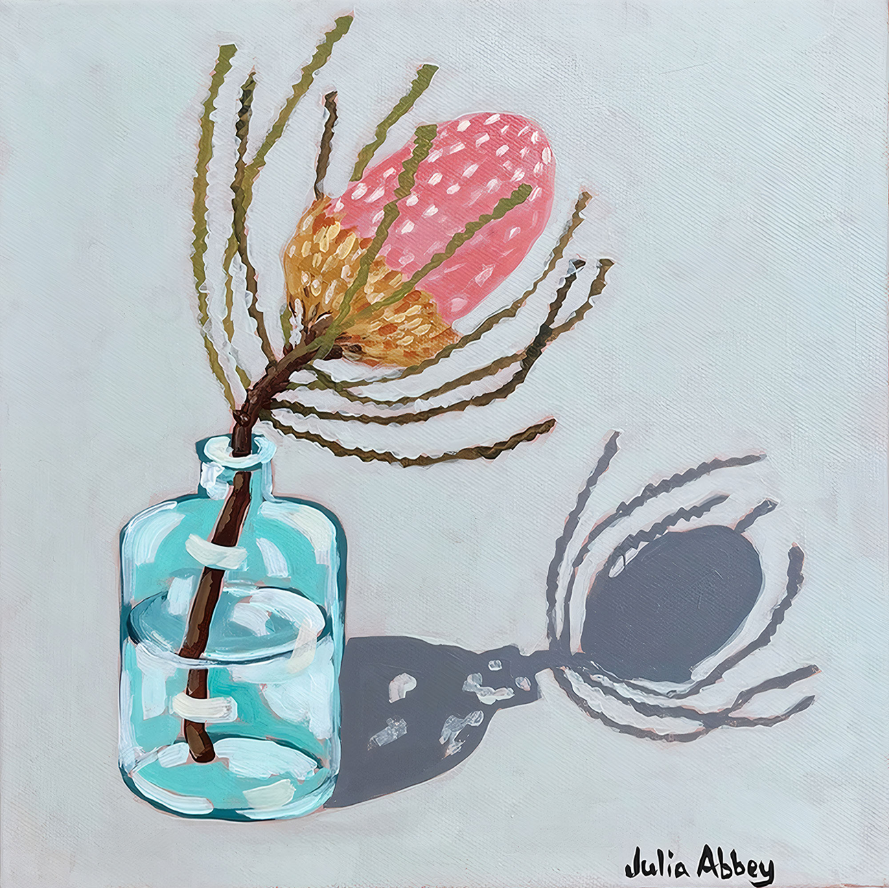 wall-art-print-canvas-poster-framed-Banksia , By Julia Abbey-1