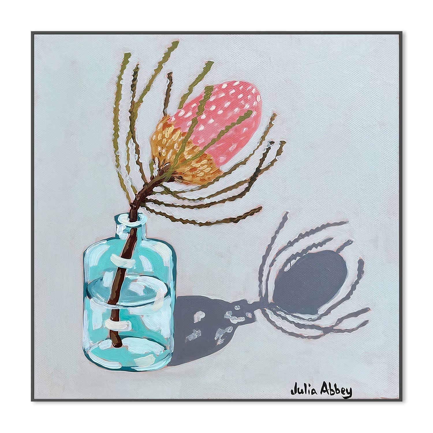 wall-art-print-canvas-poster-framed-Banksia , By Julia Abbey-3