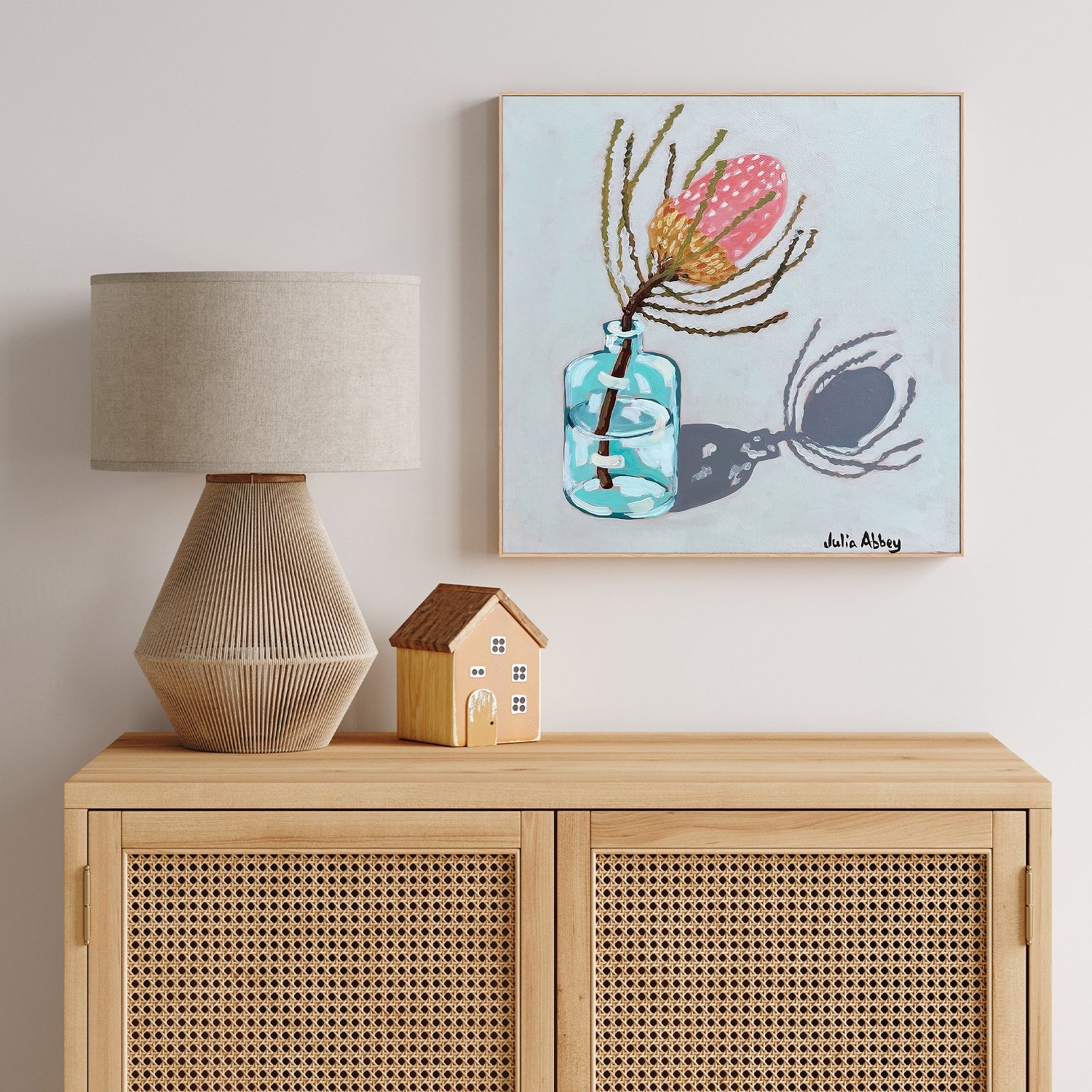 wall-art-print-canvas-poster-framed-Banksia , By Julia Abbey-7