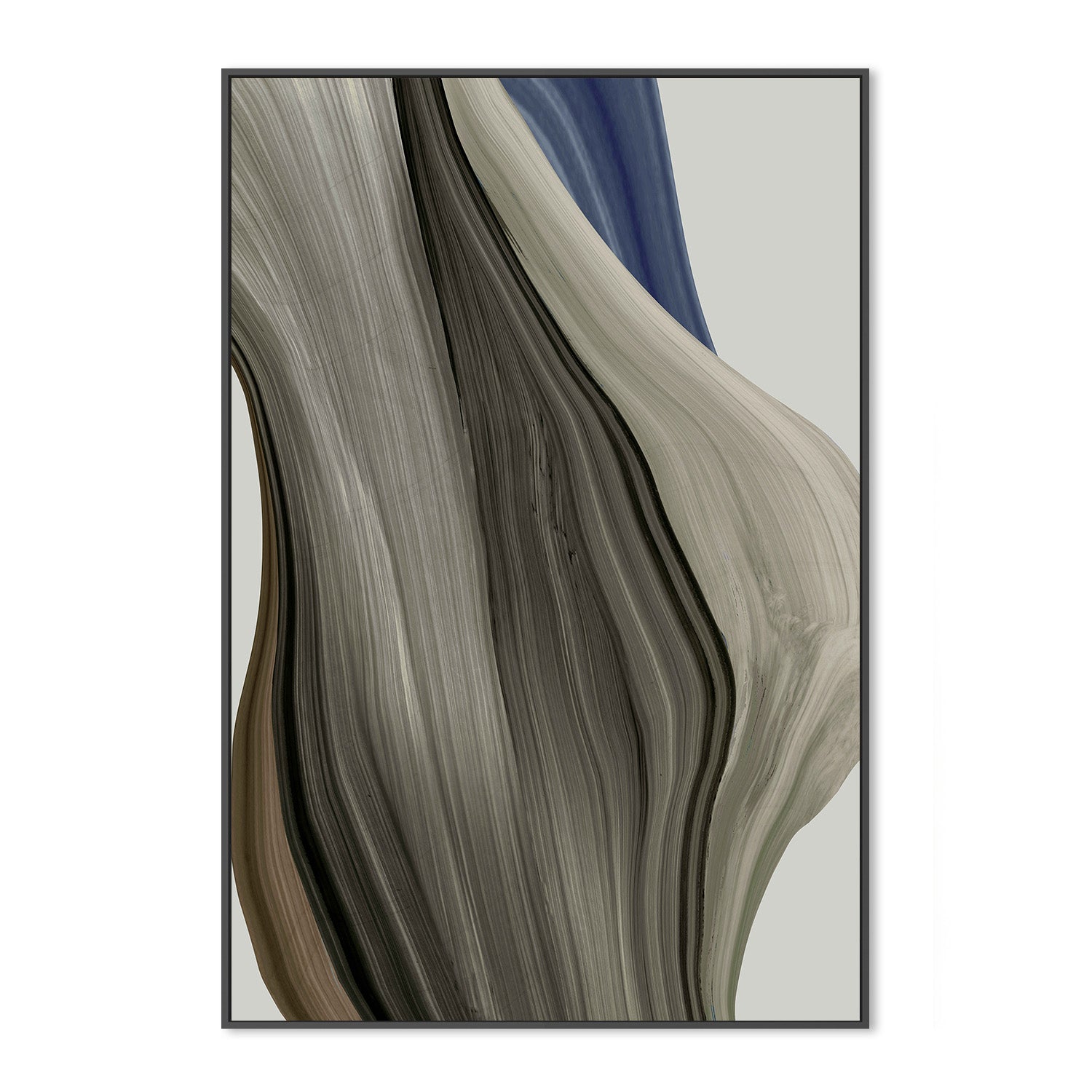 wall-art-print-canvas-poster-framed-Bark and Shadow, Style A-3