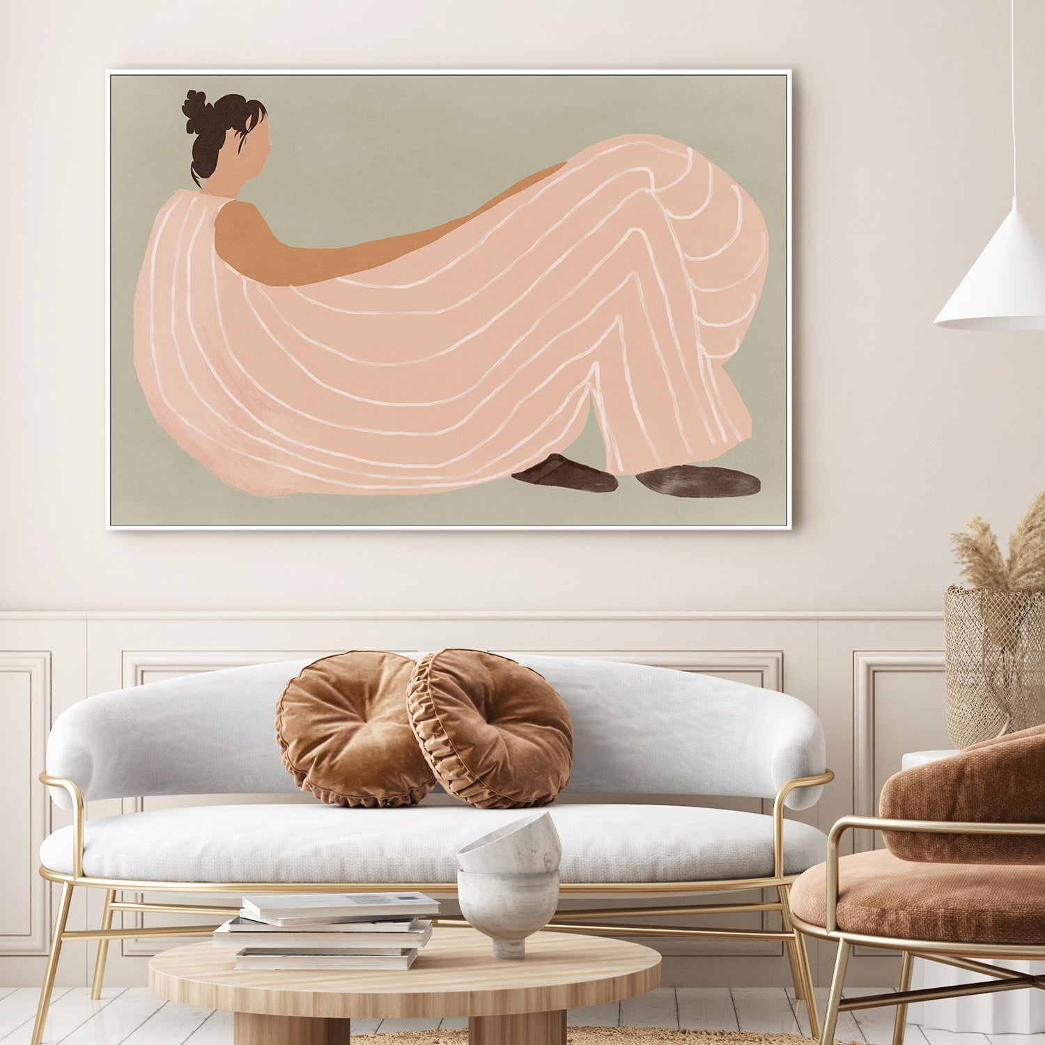 wall-art-print-canvas-poster-framed-Basked Sun , By Cartissi-2