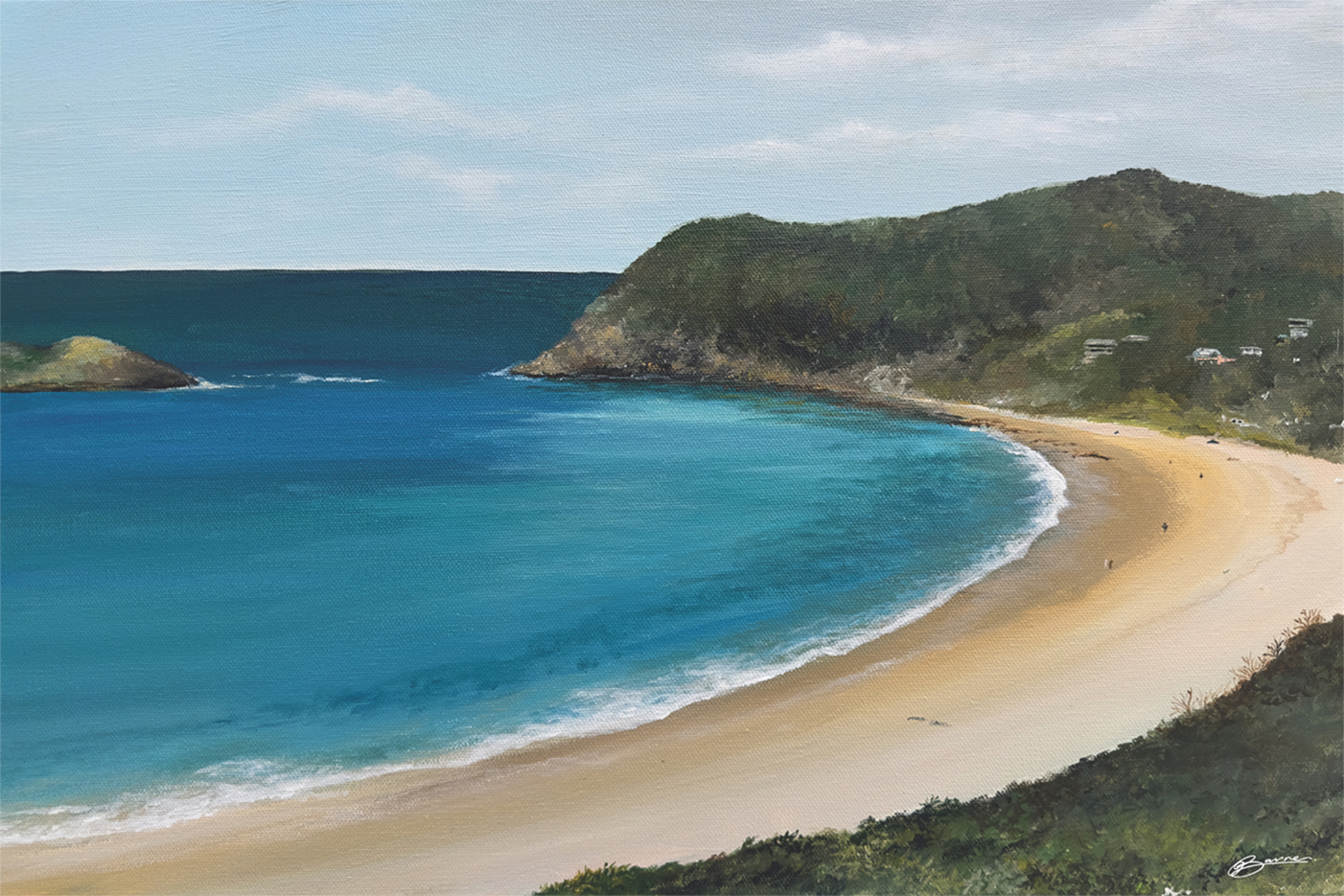 wall-art-print-canvas-poster-framed-Bay Of Beauty , By Joanne Barnes-GIOIA-WALL-ART