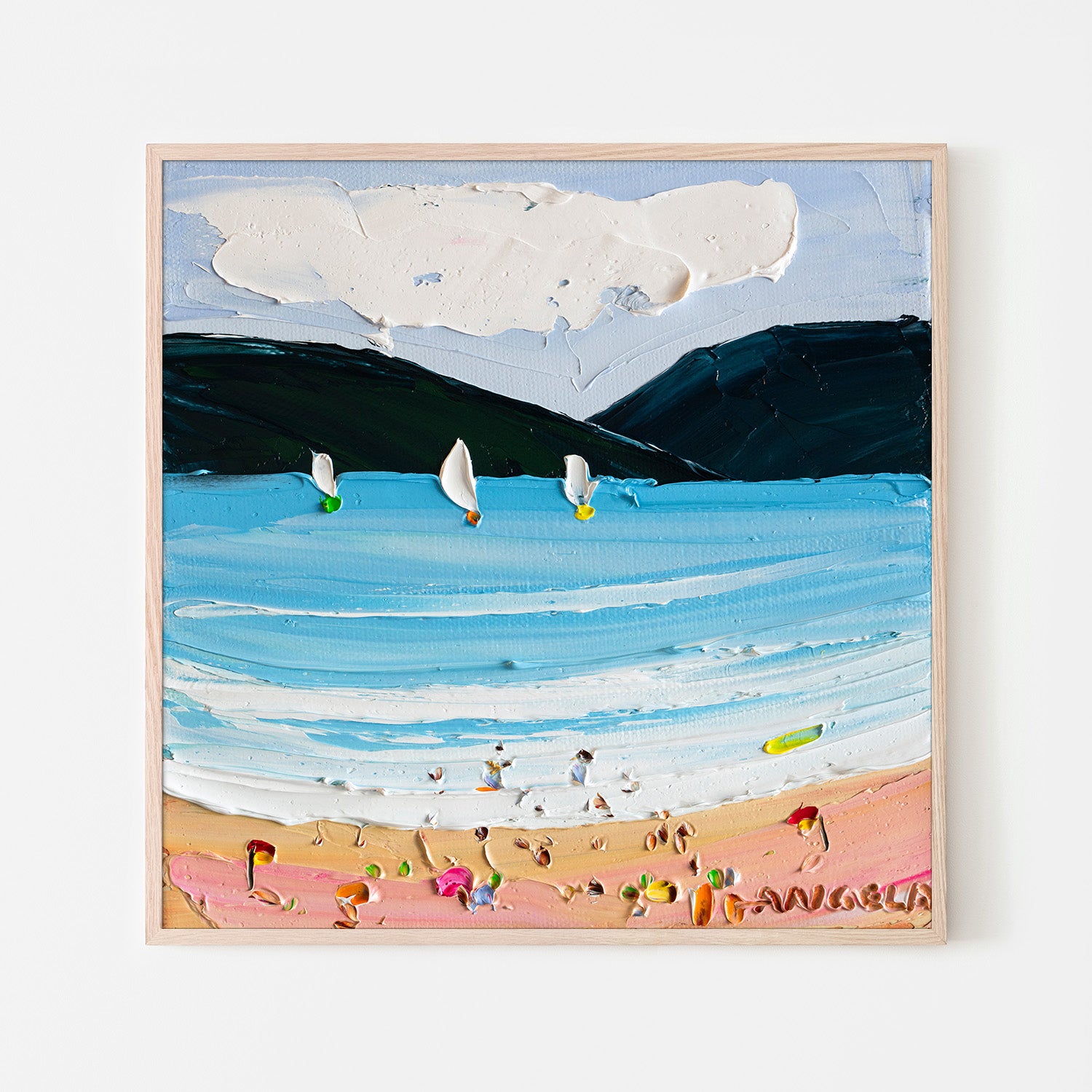 wall-art-print-canvas-poster-framed-Bayside Bliss, Style B-6