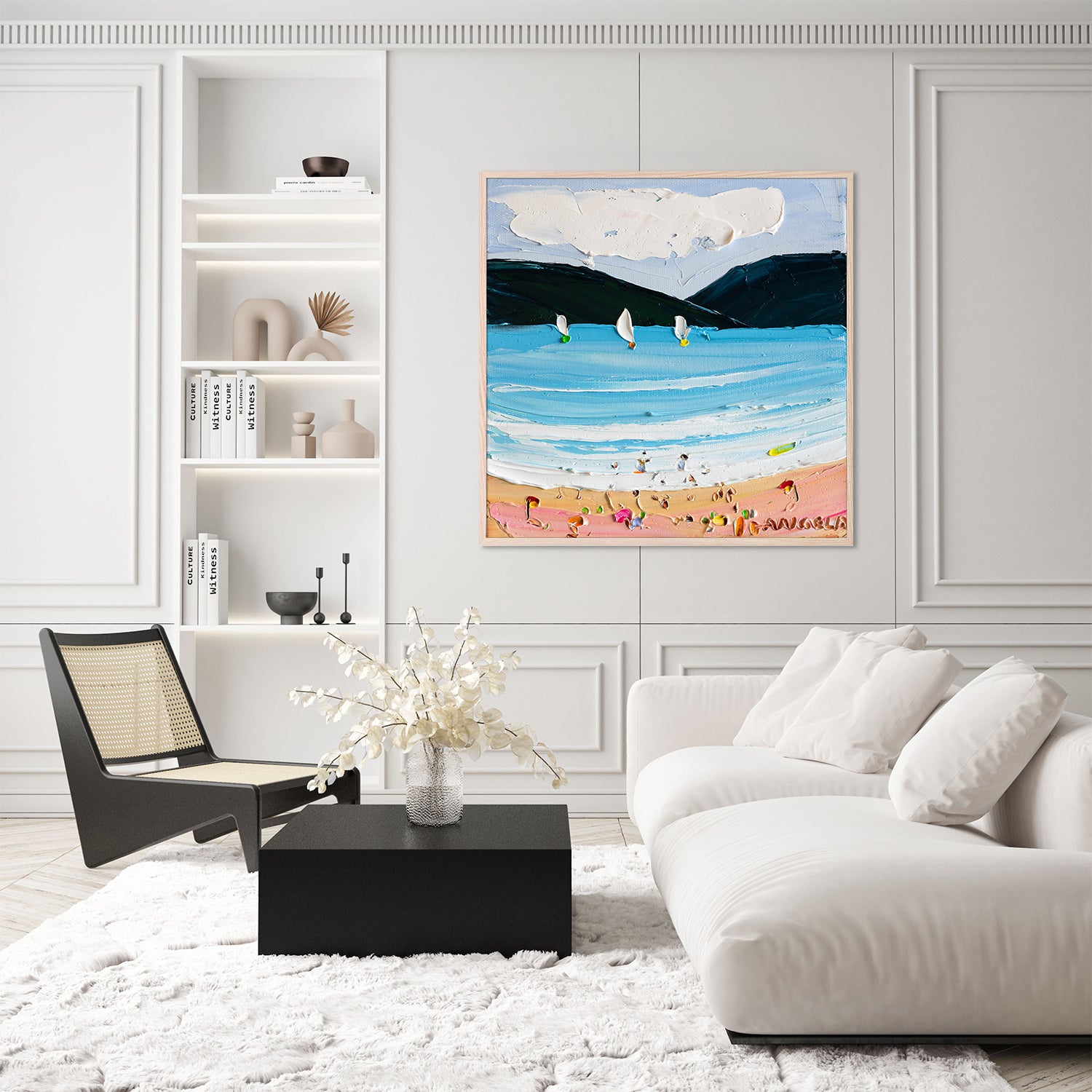 wall-art-print-canvas-poster-framed-Bayside Bliss, Style B-8