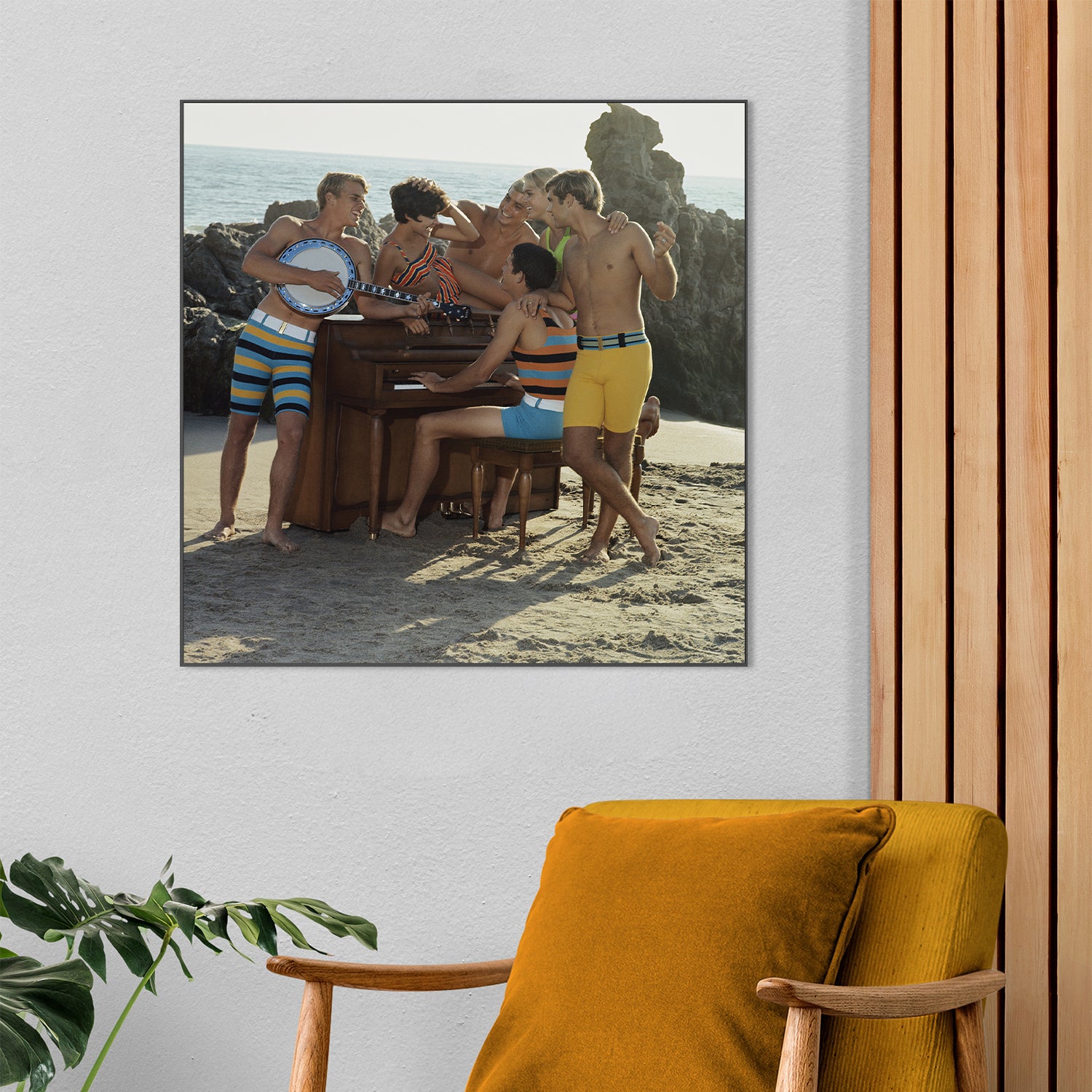 wall-art-print-canvas-poster-framed-Beach Band-8