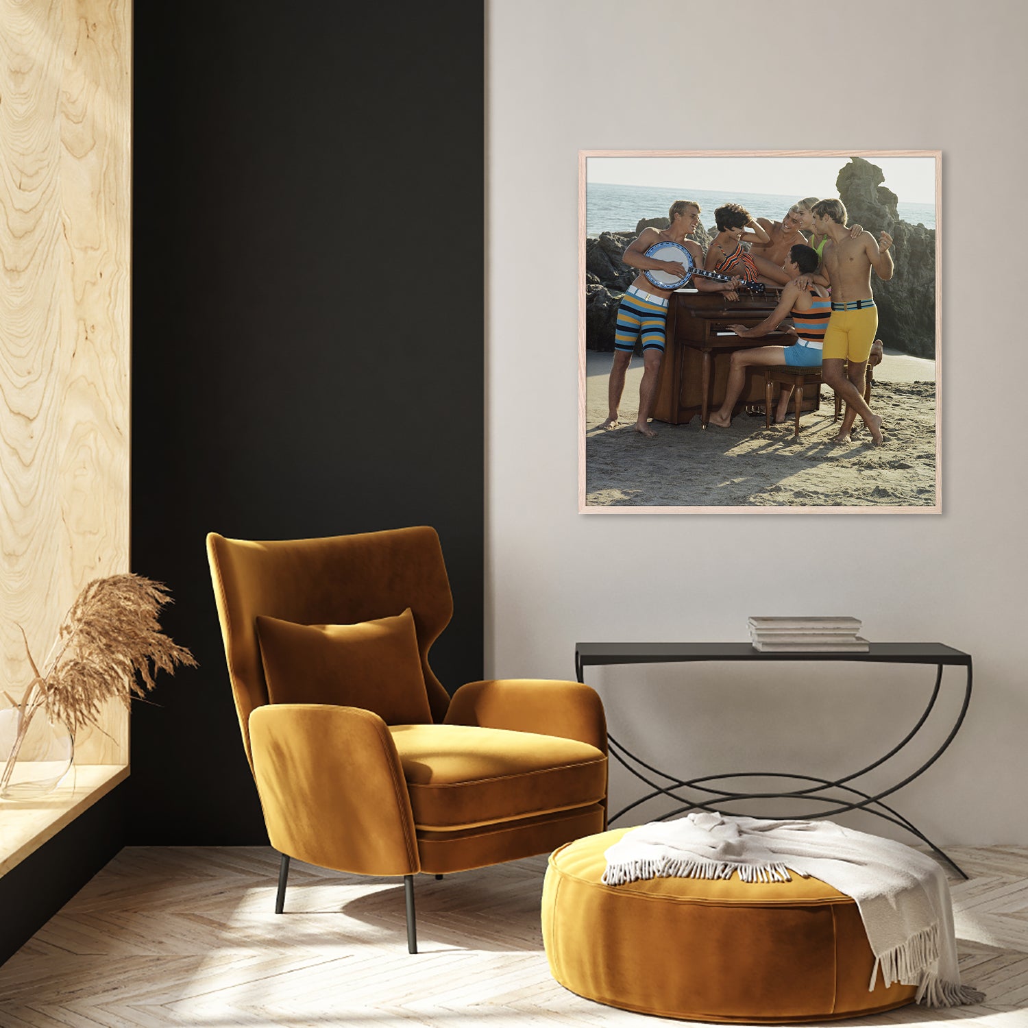 wall-art-print-canvas-poster-framed-Beach Band-9