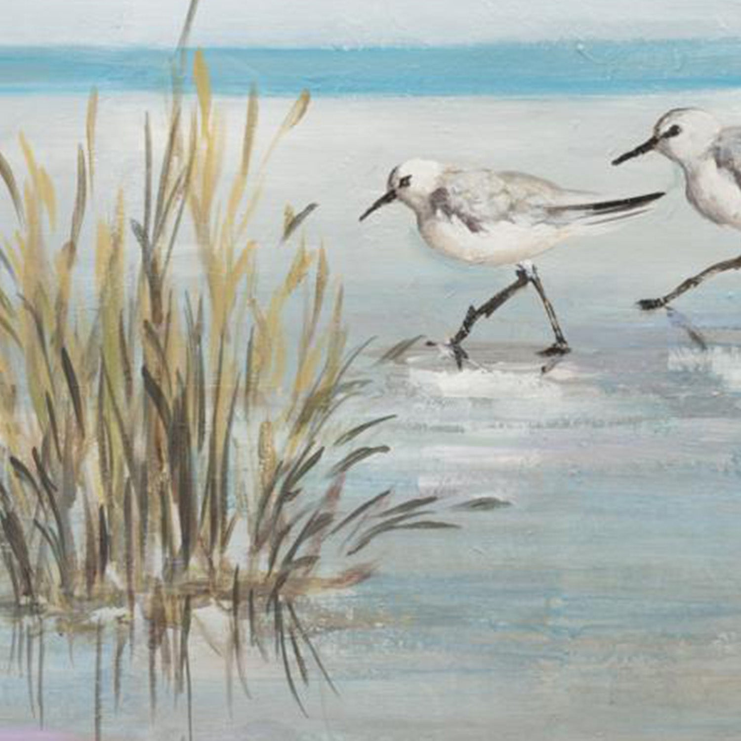 wall-art-print-canvas-poster-framed-Beach Birds, Style A-11