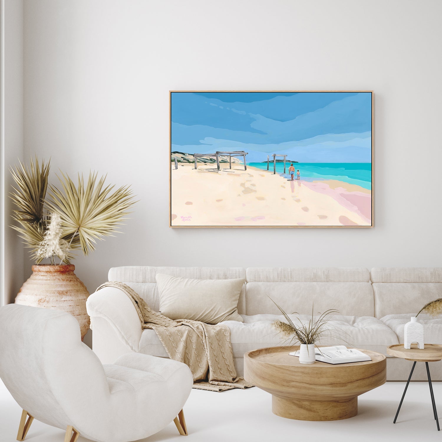 Beach Day At Hamelin Bay