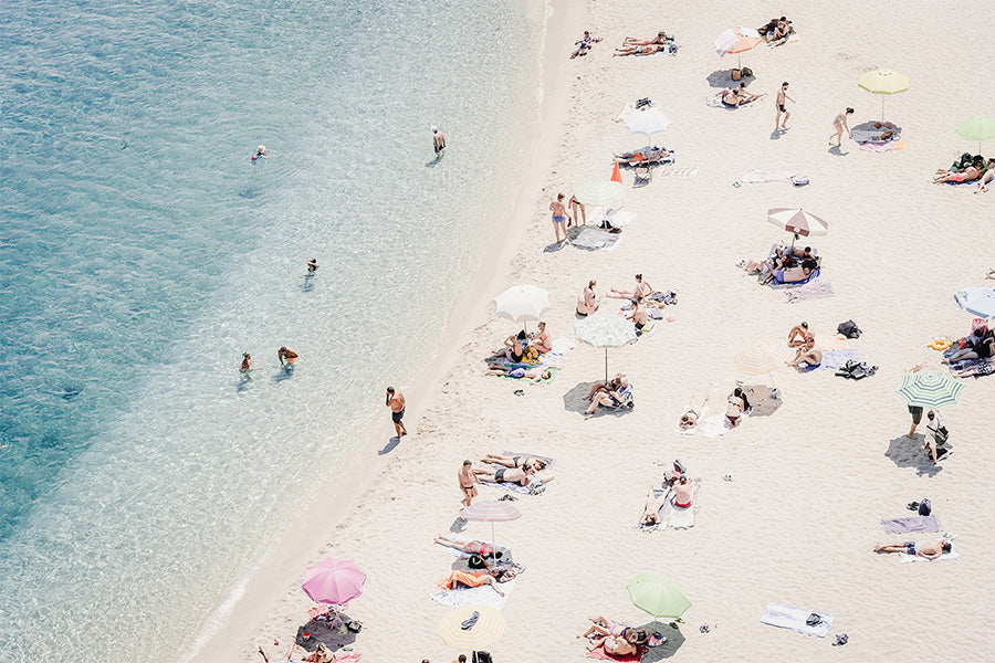 wall-art-print-canvas-poster-framed-Beach Life Italy, Style B-1