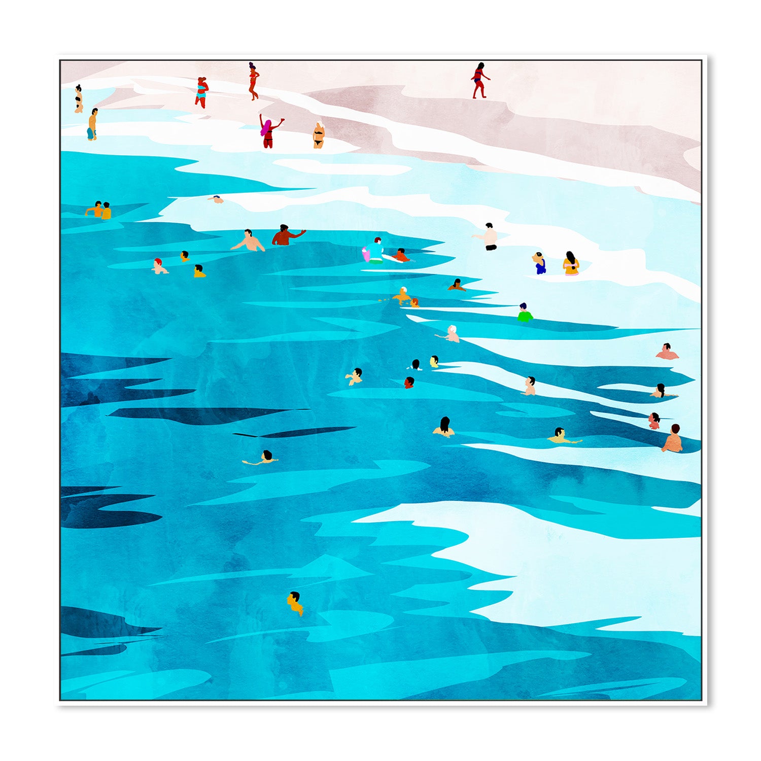 wall-art-print-canvas-poster-framed-Beach Please-5