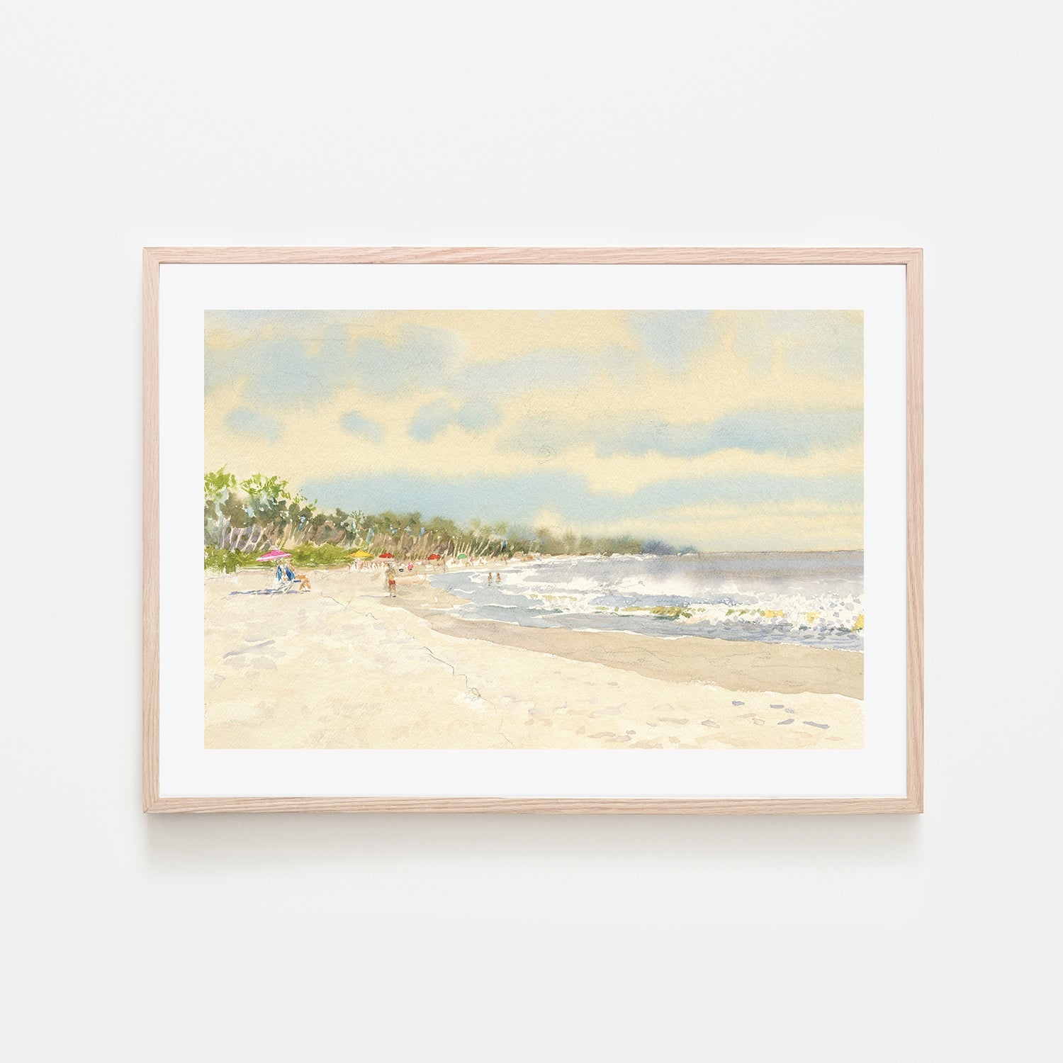 wall-art-print-canvas-poster-framed-BEACH VIEW , By David Dallison-6