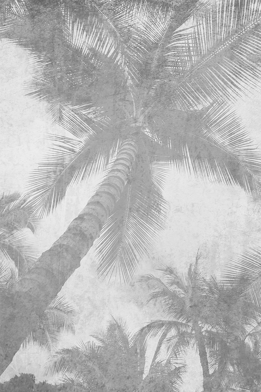 Beachscape Pink Palms, Style B