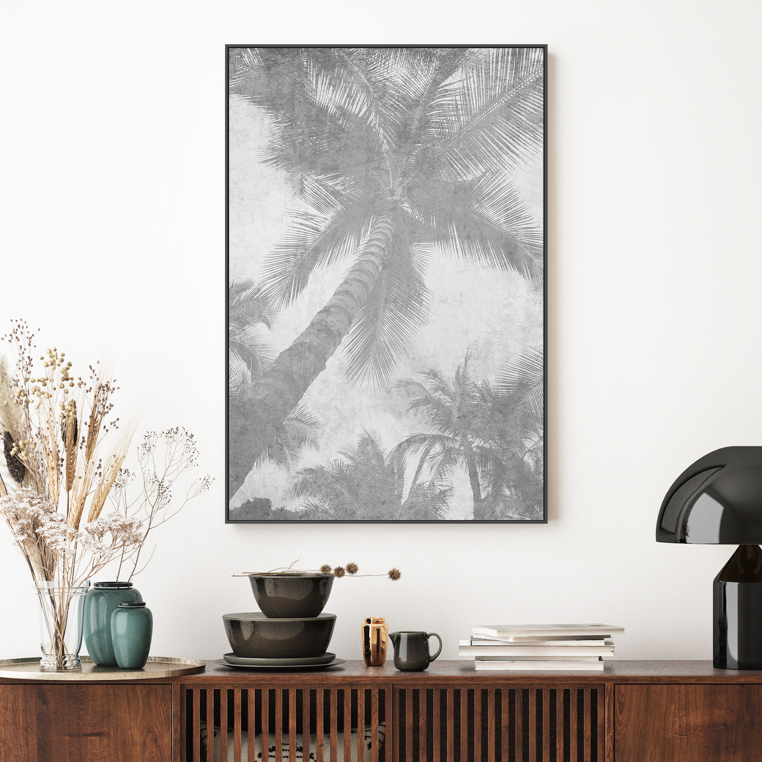 Beachscape Pink Palms, Style B