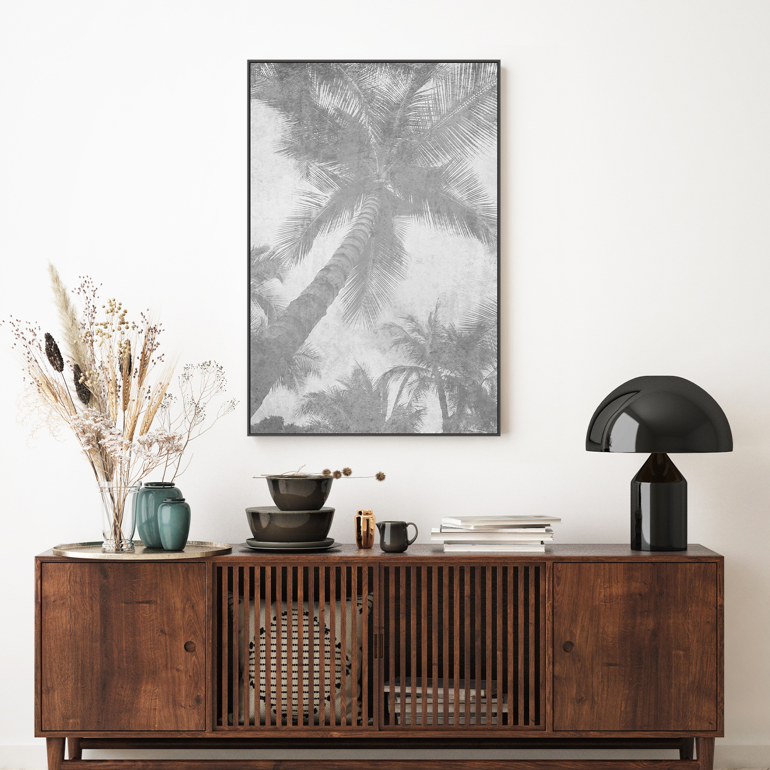 Beachscape Pink Palms, Style B