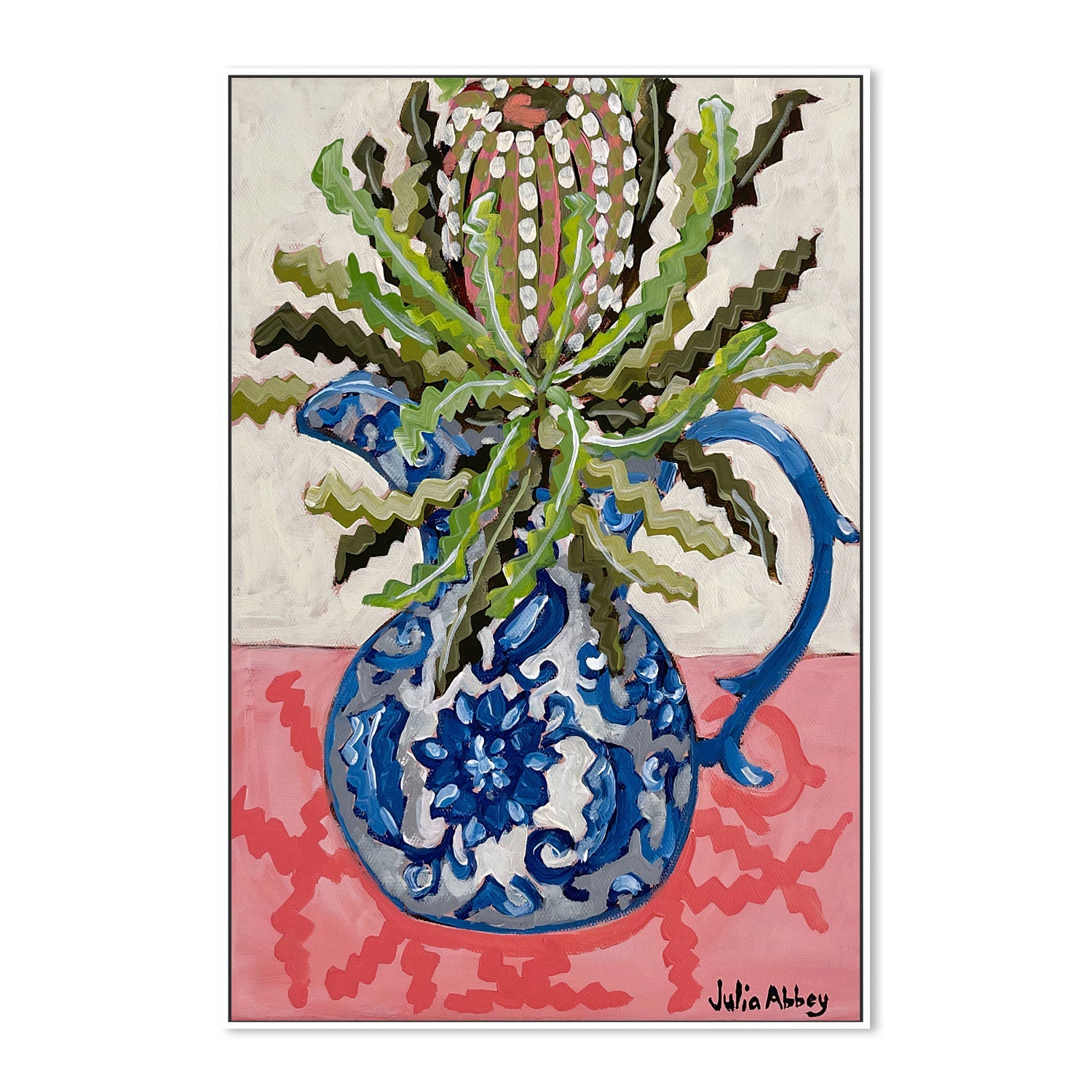 wall-art-print-canvas-poster-framed-Beautiful Banksia , By Julia Abbey-5