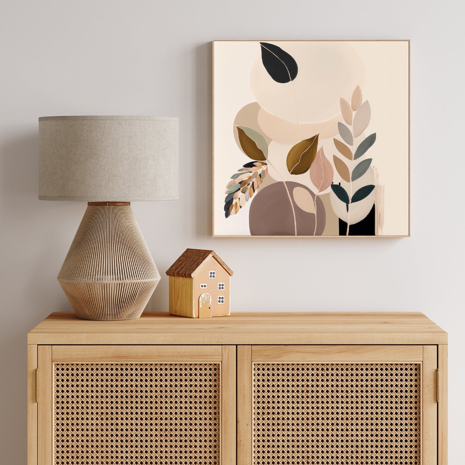 wall-art-print-canvas-poster-framed-Beauty in Beige Fauna , By Bella Eve-7