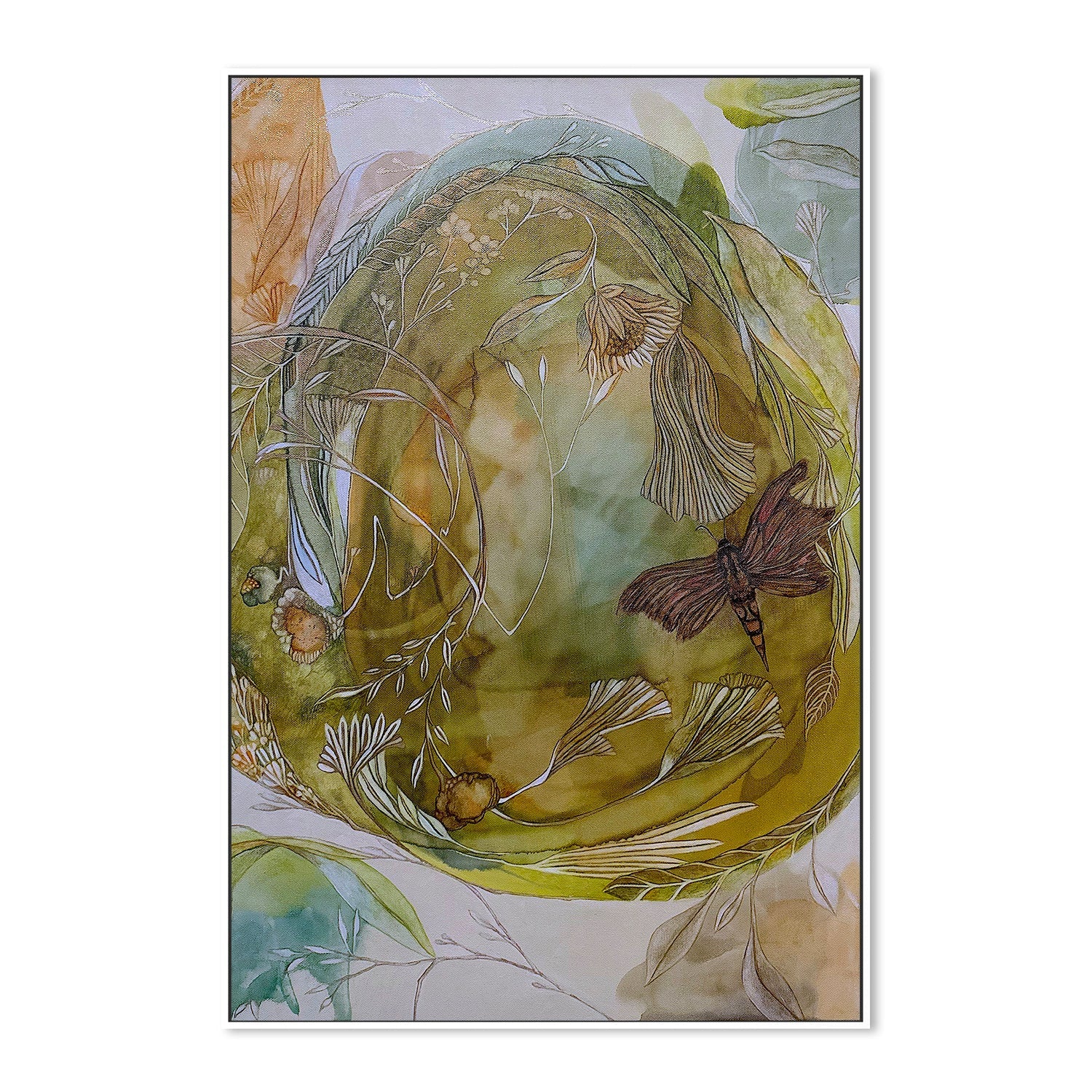 wall-art-print-canvas-poster-framed-Bedtime Stories , By Mishel Schwartz-5