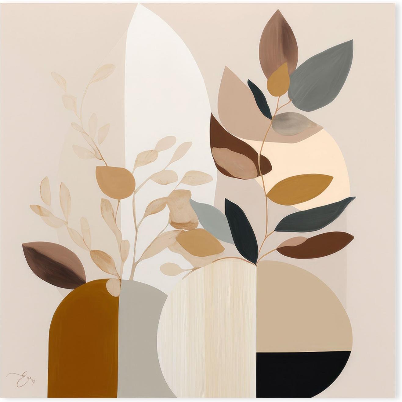 wall-art-print-canvas-poster-framed-Beige Fauna , By Bella Eve-GIOIA-WALL-ART