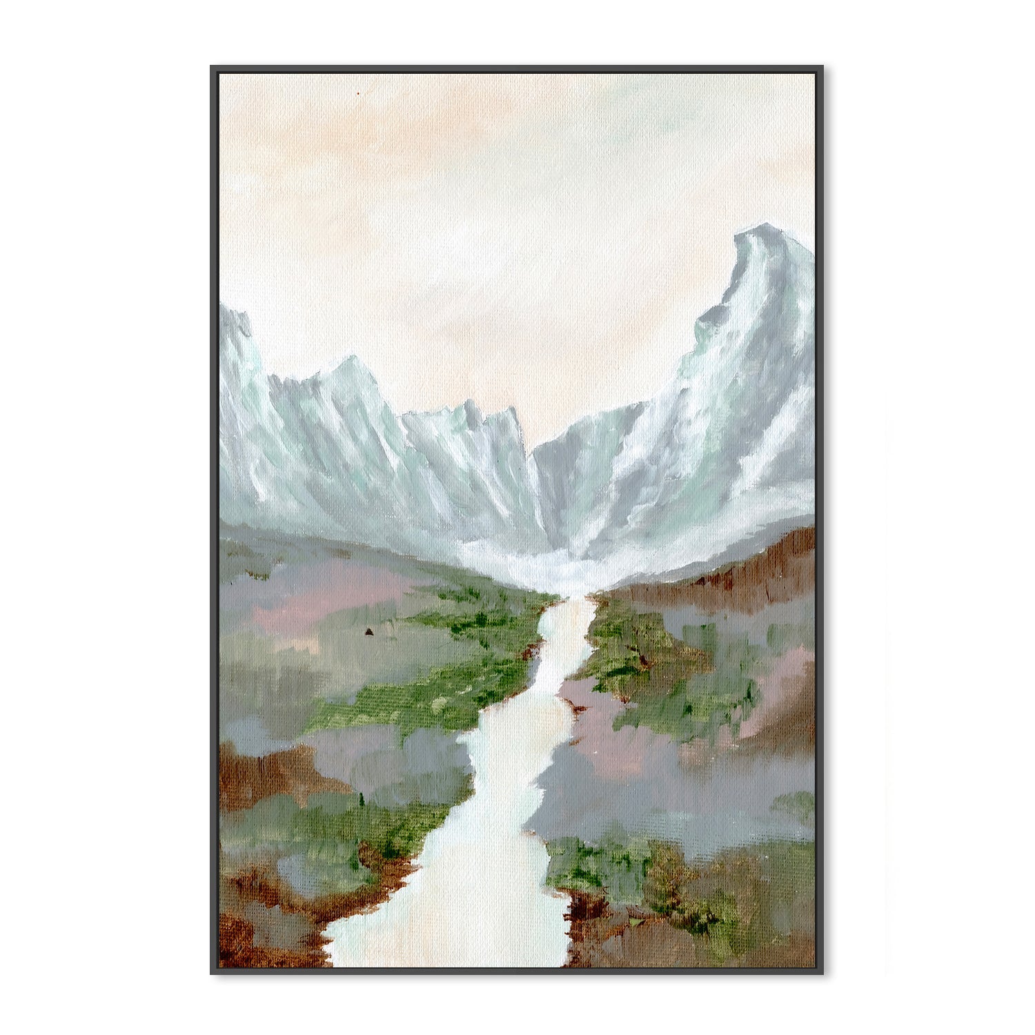 wall-art-print-canvas-poster-framed-Berge , By Nikita Jariwala-3