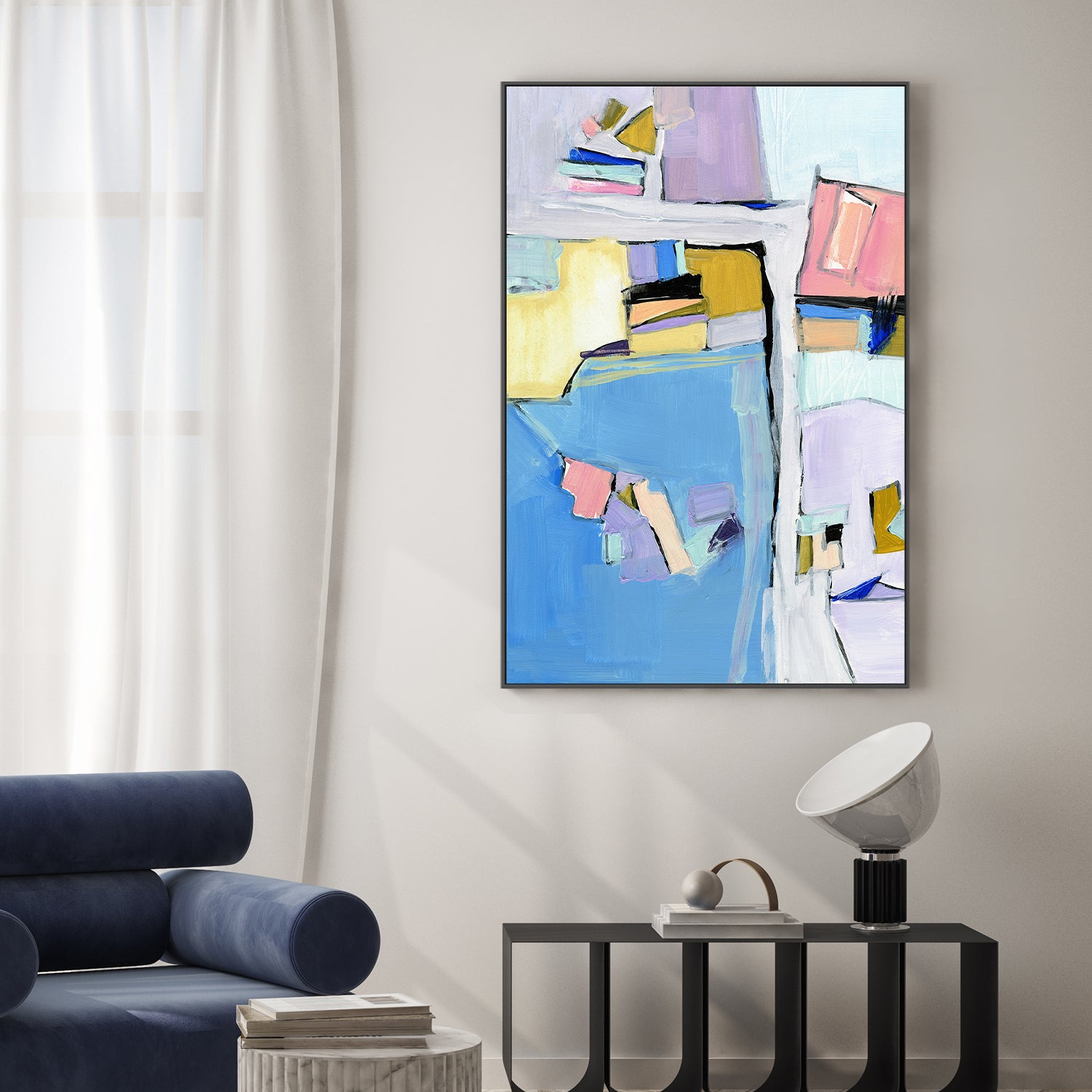 wall-art-print-canvas-poster-framed-Birds Eye View, Style A-2