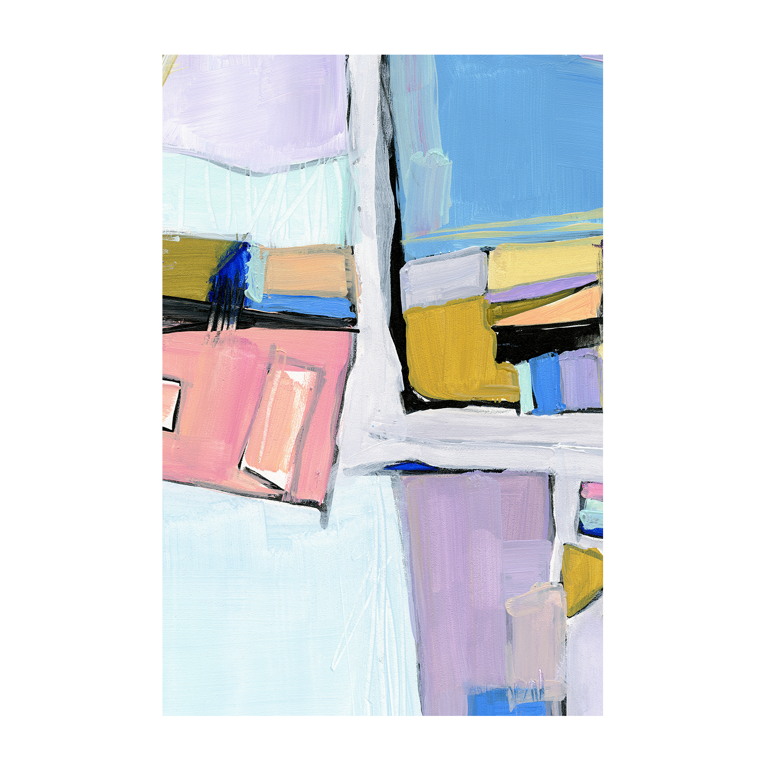 wall-art-print-canvas-poster-framed-Birds Eye View, Style A & C , Set Of 2-9