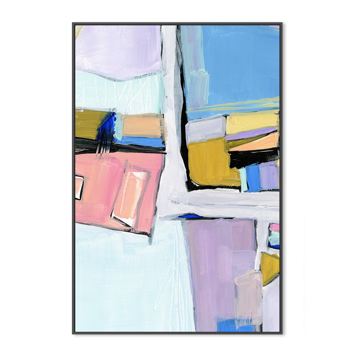 wall-art-print-canvas-poster-framed-Birds Eye View, Style C-3
