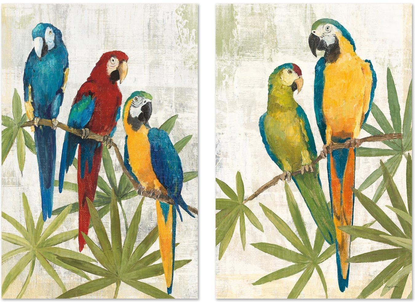wall-art-print-canvas-poster-framed-Birds, Set Of 2 , By Avery Tilmon-GIOIA-WALL-ART