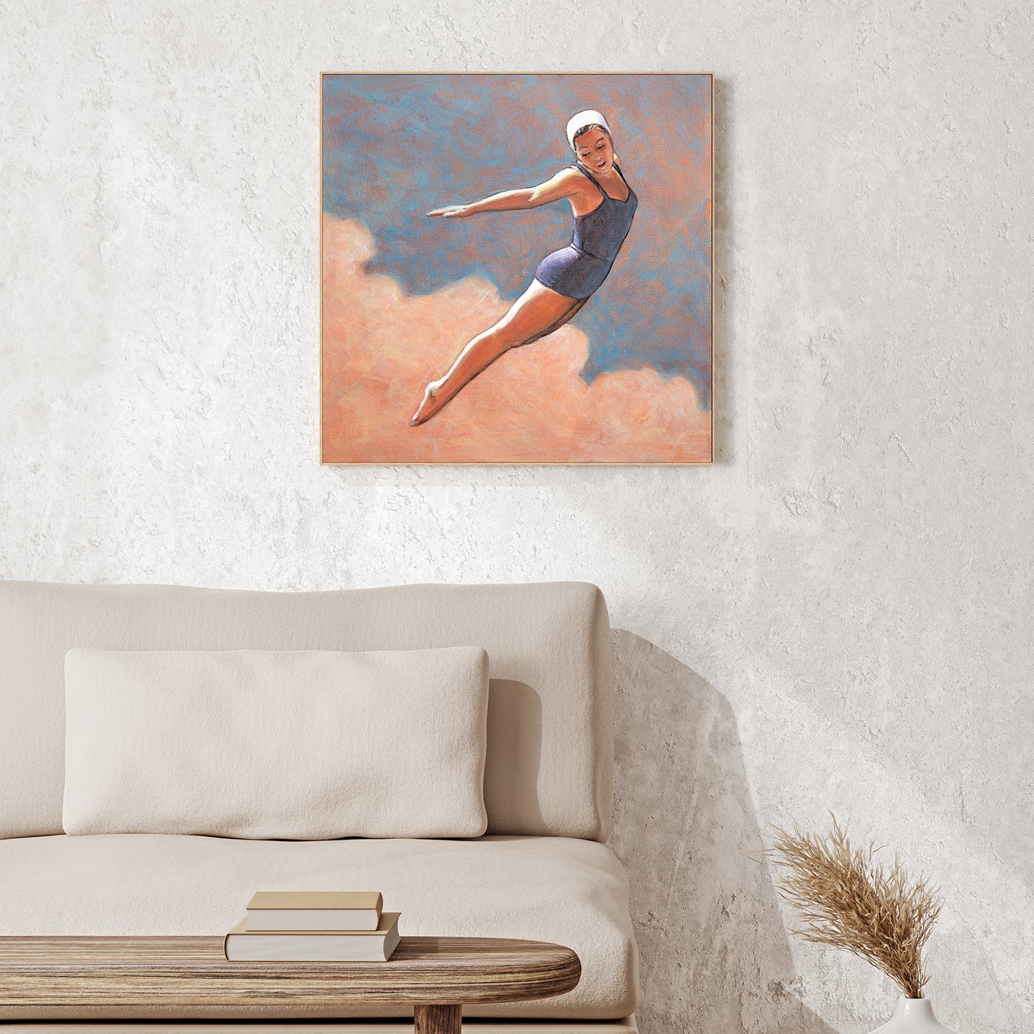 wall-art-print-canvas-poster-framed-Black Swimsuit , By Sarah Morrissette-7