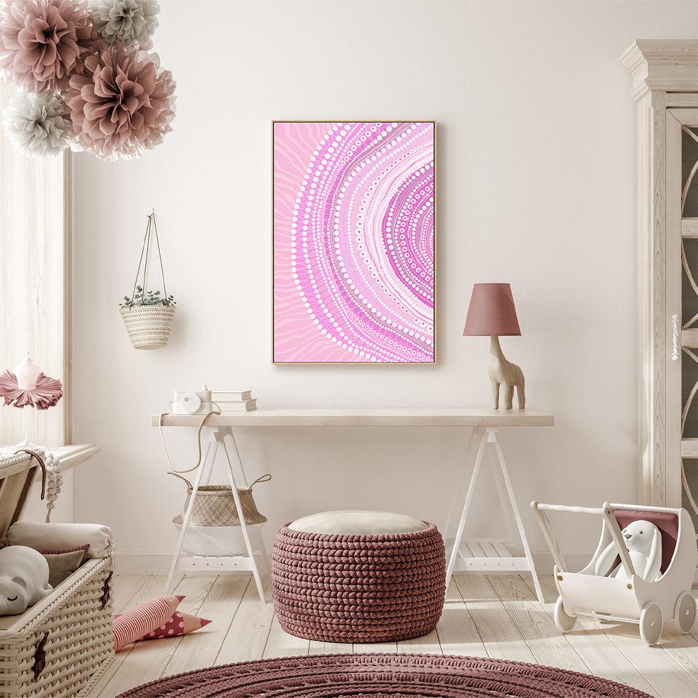 wall-art-print-canvas-poster-framed-Blooming Female-by-Leah Cummins-Gioia Wall Art