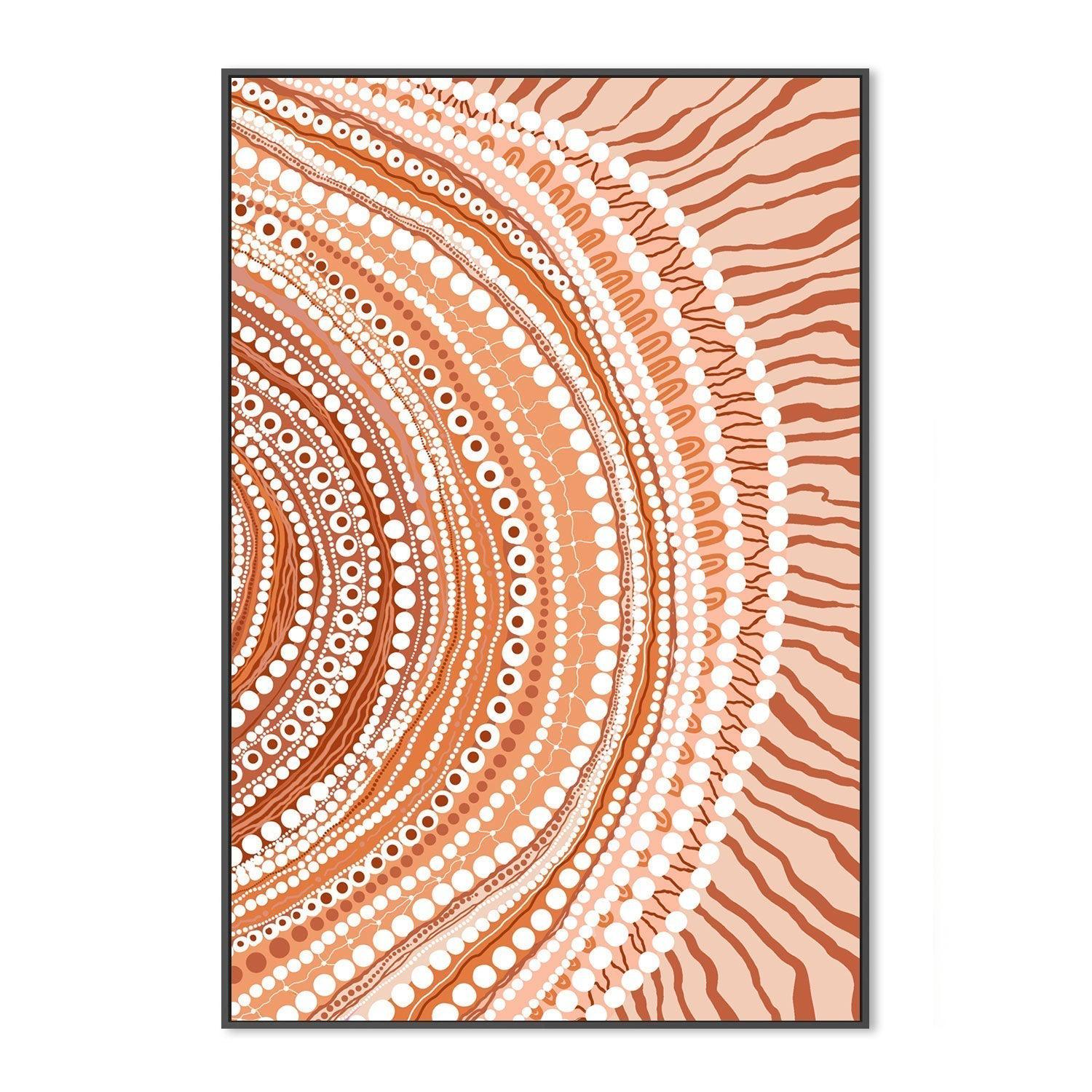 wall-art-print-canvas-poster-framed-Blooming Female Earth, Style A-by-Leah Cummins-Gioia Wall Art