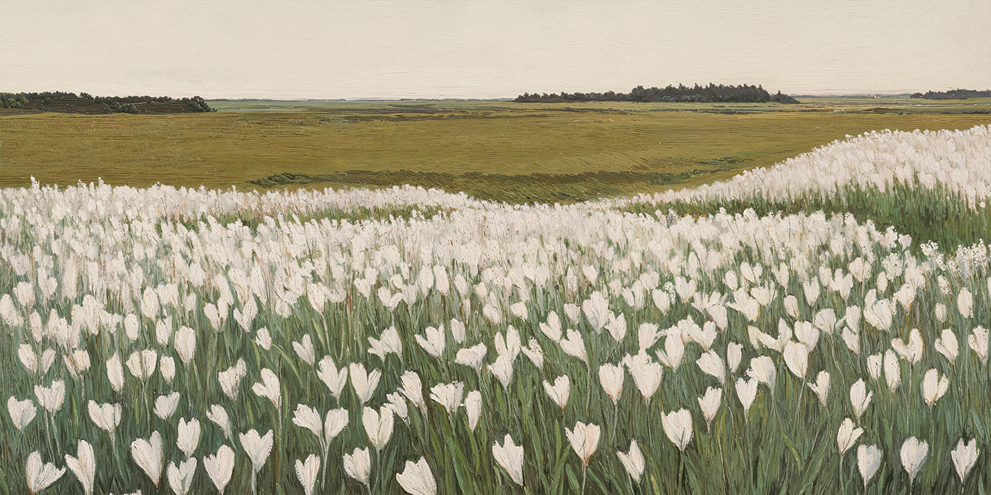 wall-art-print-canvas-poster-framed-Blooming Meadow , By Lady Hana-1
