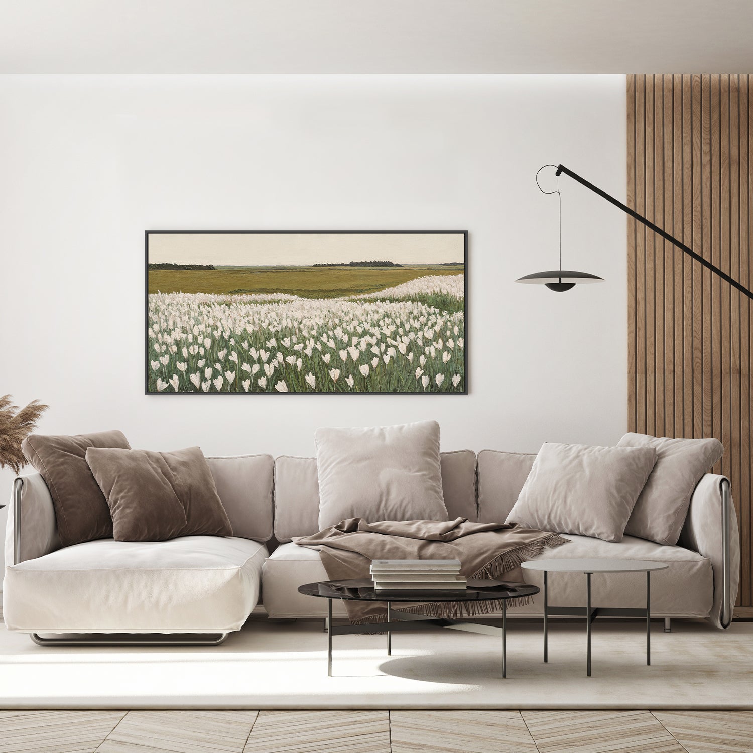 wall-art-print-canvas-poster-framed-Blooming Meadow , By Lady Hana-7