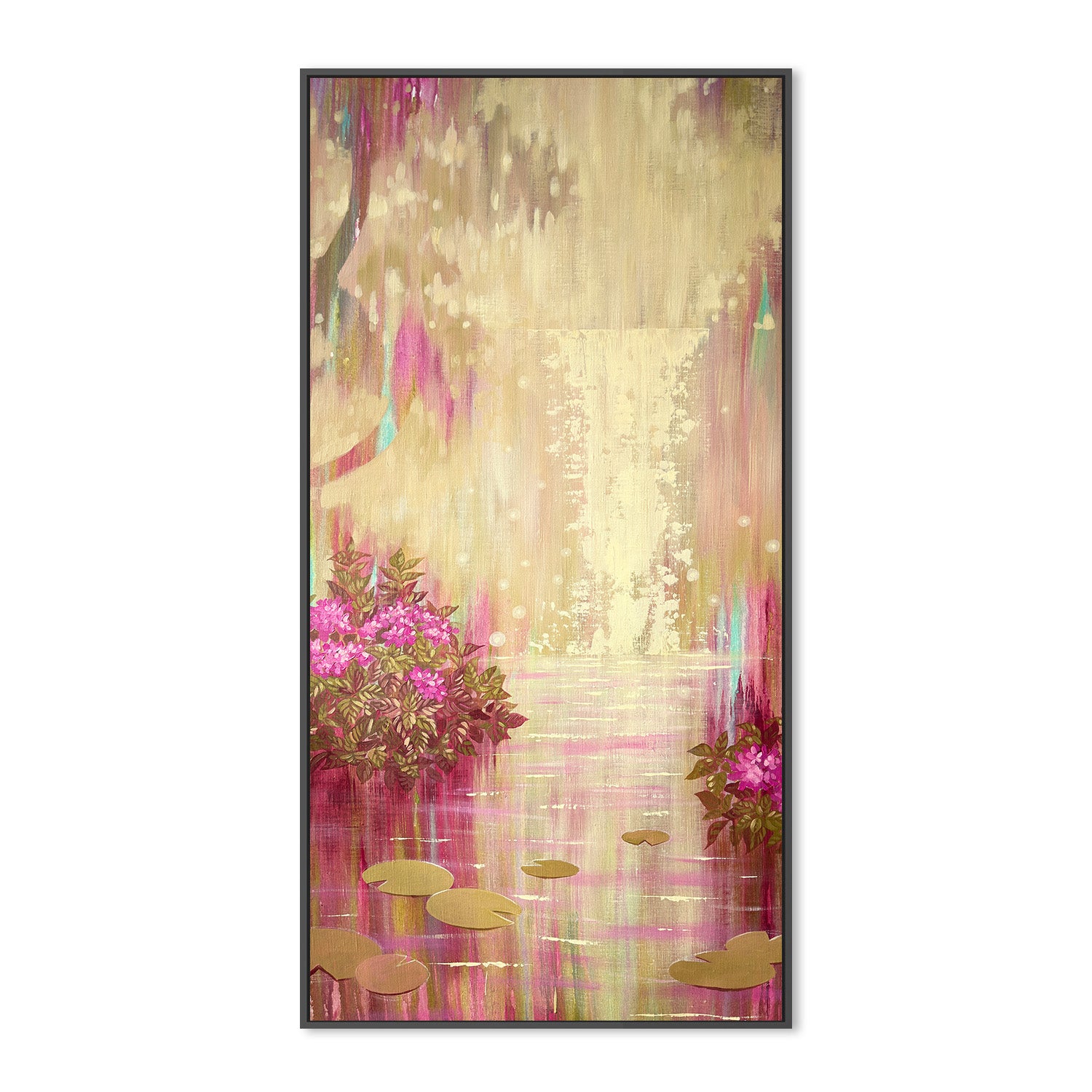 wall-art-print-canvas-poster-framed-Blooming Waterfall-3