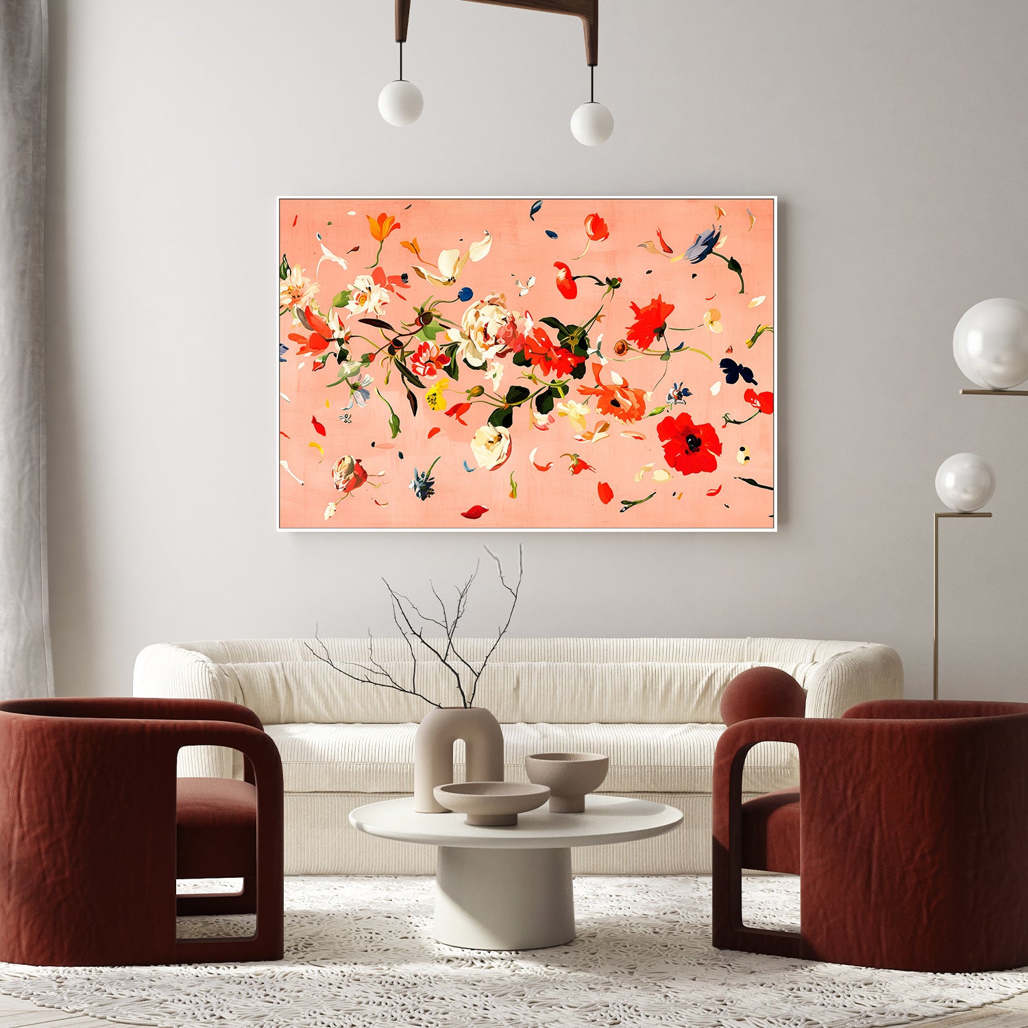 wall-art-print-canvas-poster-framed-Blooming Whispers-7
