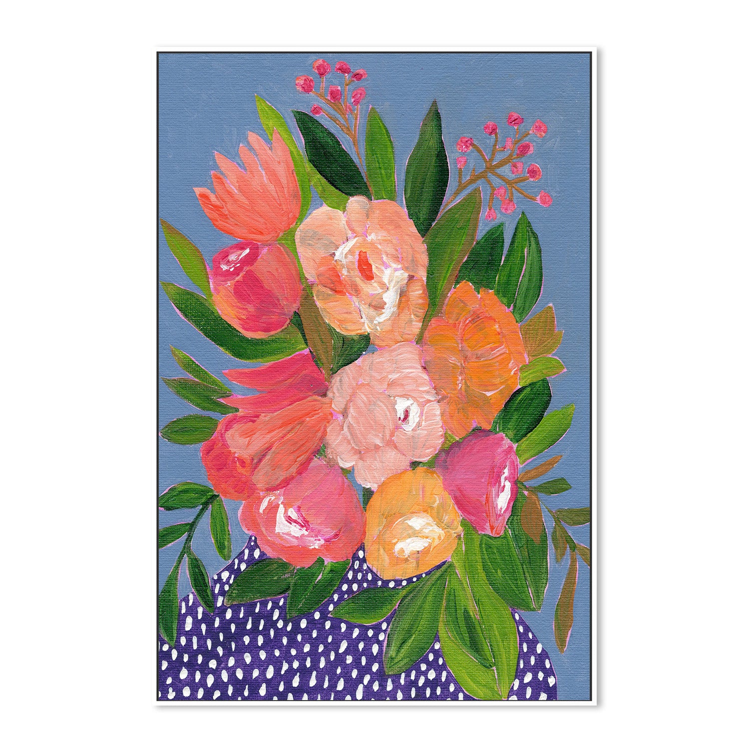 wall-art-print-canvas-poster-framed-Blossom , By Nikita Jariwala-5
