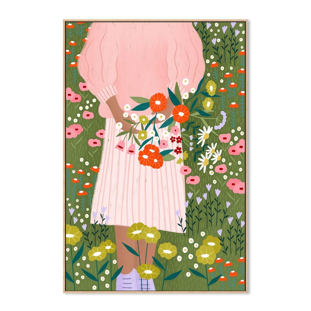 wall-art-print-canvas-poster-framed-Blossoms in Hand-4
