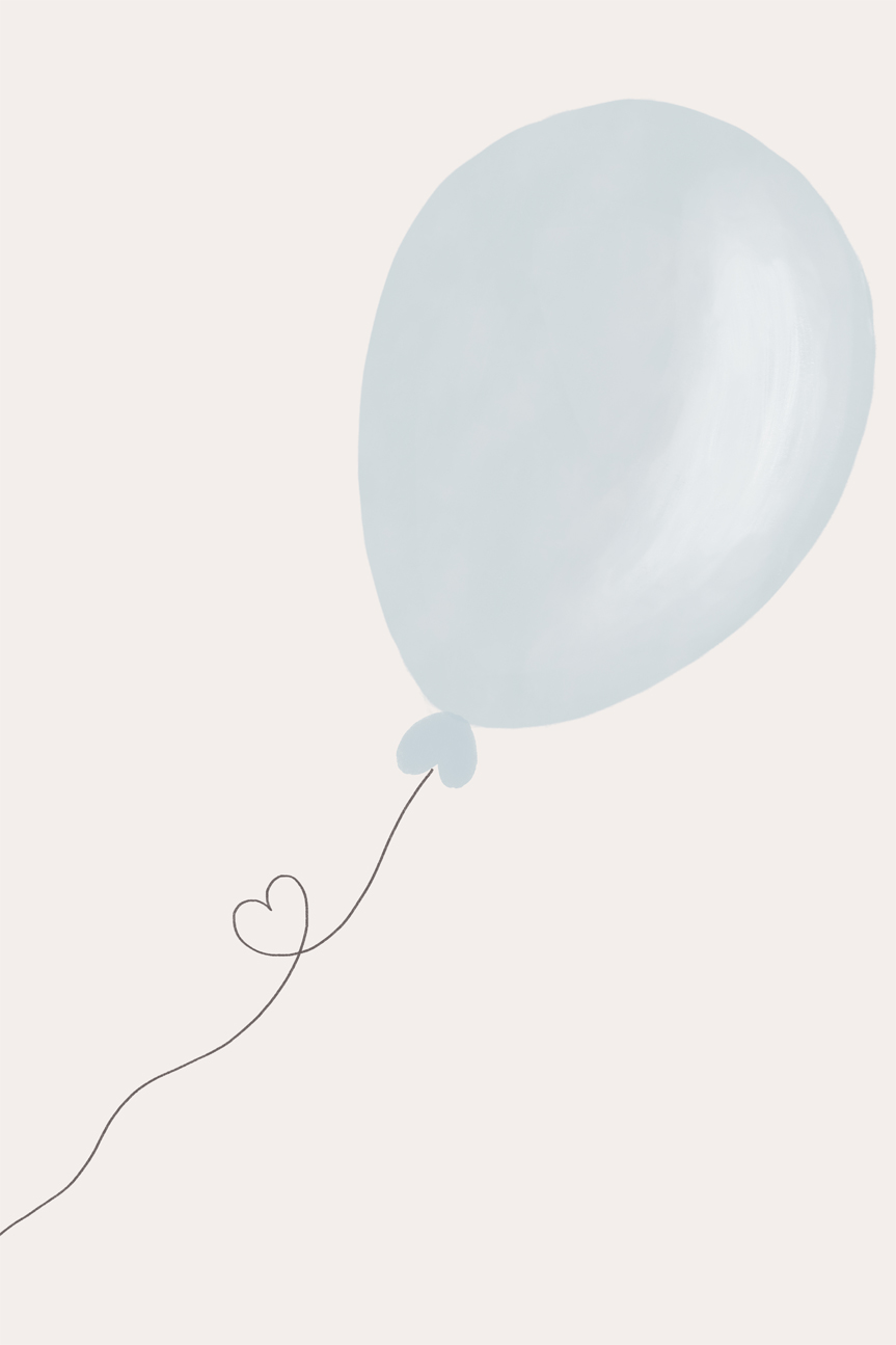 wall-art-print-canvas-poster-framed-Blue Balloon , By Menina Lisboa-1