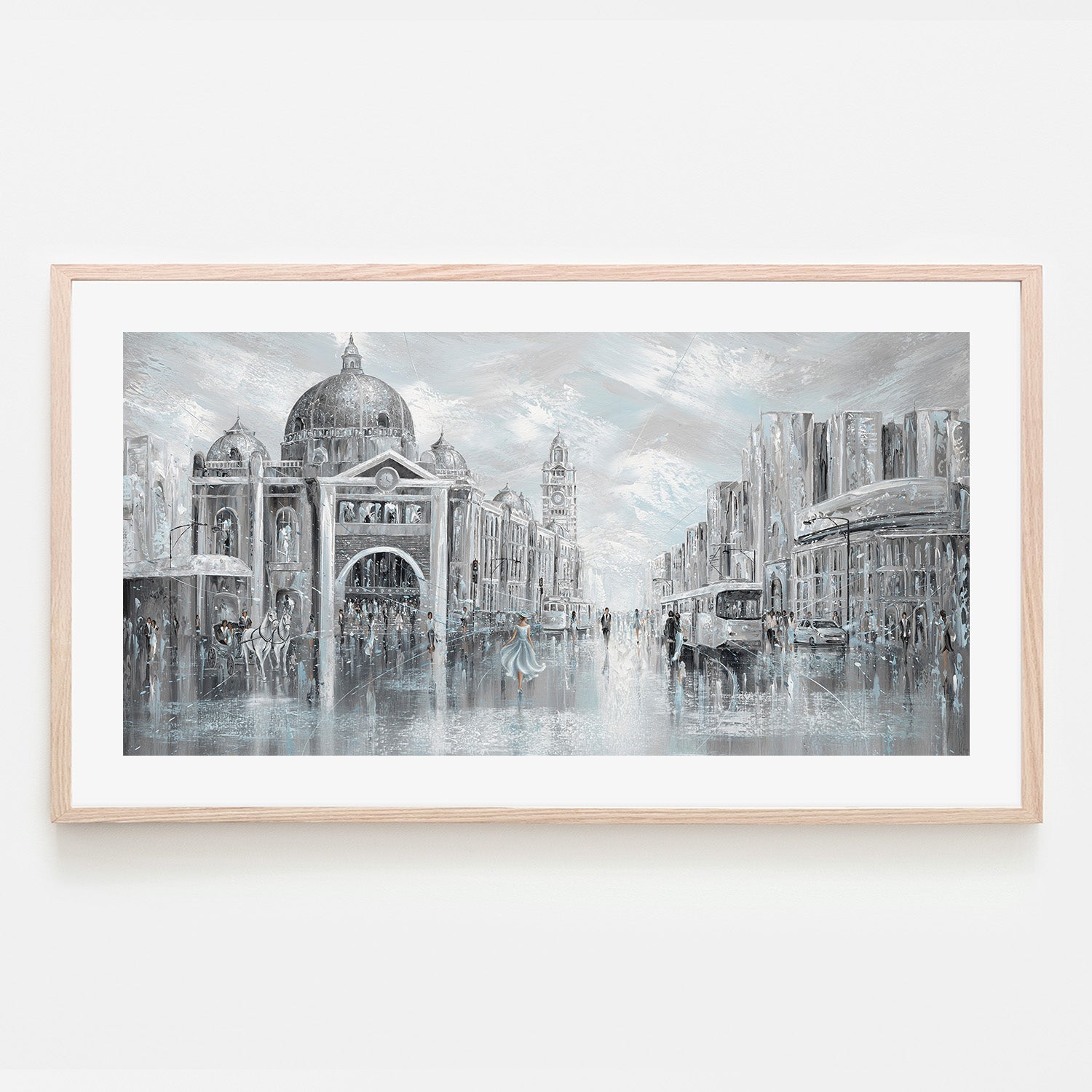 wall-art-print-canvas-poster-framed-Blue Breeze, Flinders Station , By Isabella Karolewicz-6