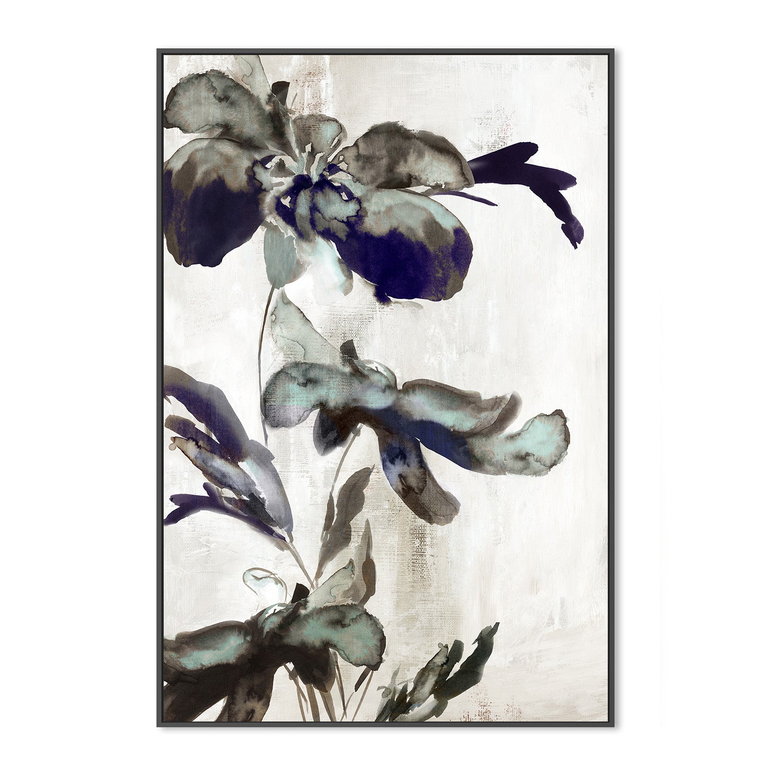 wall-art-print-canvas-poster-framed-Blue Daphne, Style A , By Eva Watts-3