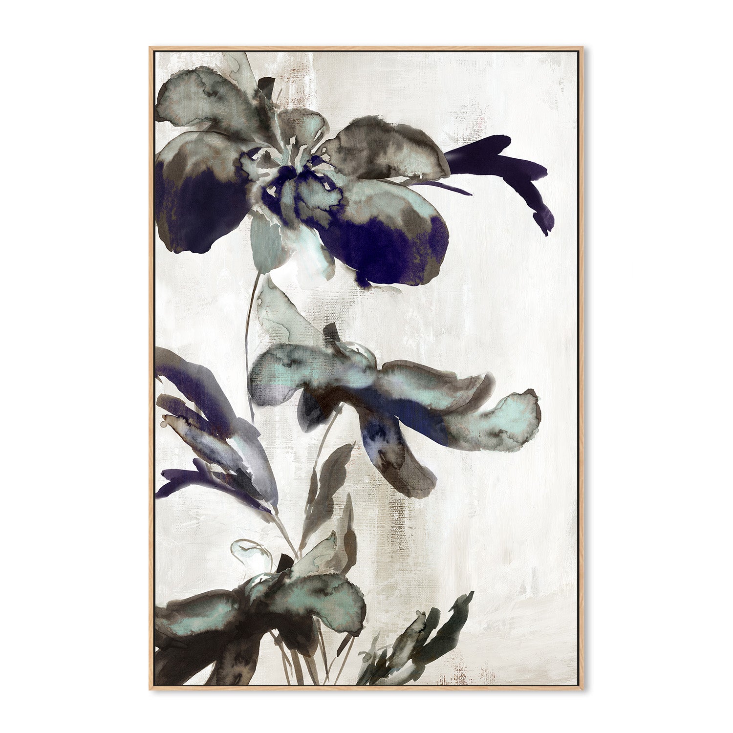 wall-art-print-canvas-poster-framed-Blue Daphne, Style A , By Eva Watts-4