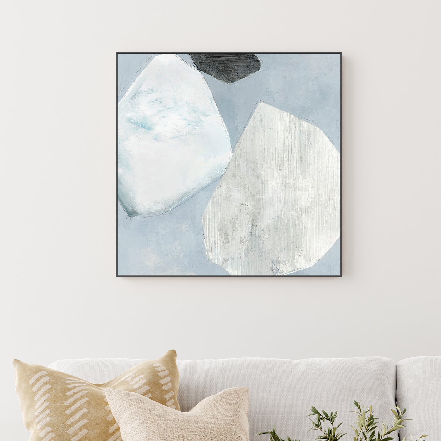 wall-art-print-canvas-poster-framed-Blue Foundtain, Style B-2