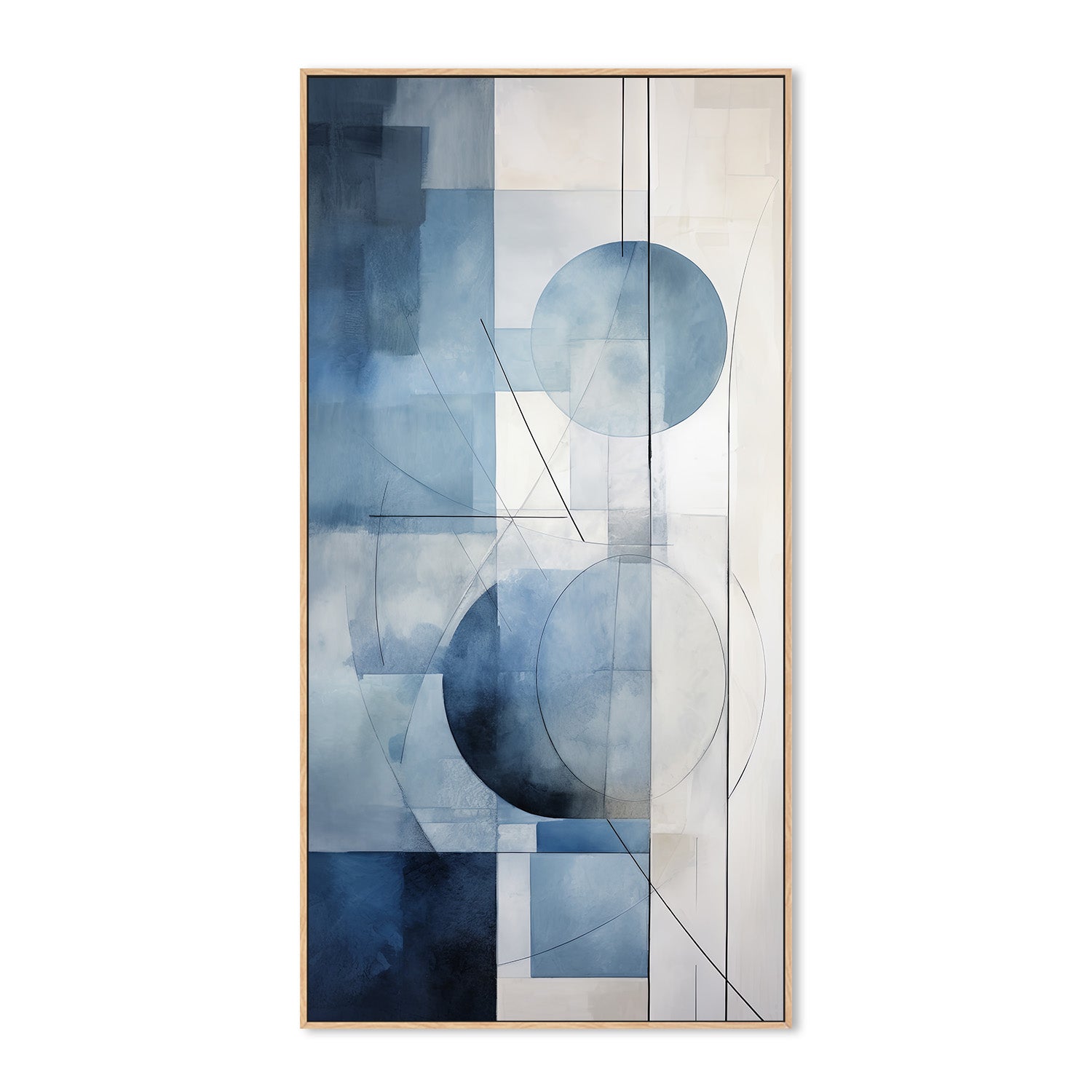 wall-art-print-canvas-poster-framed-Blue Globe , By Raymond Powers-4