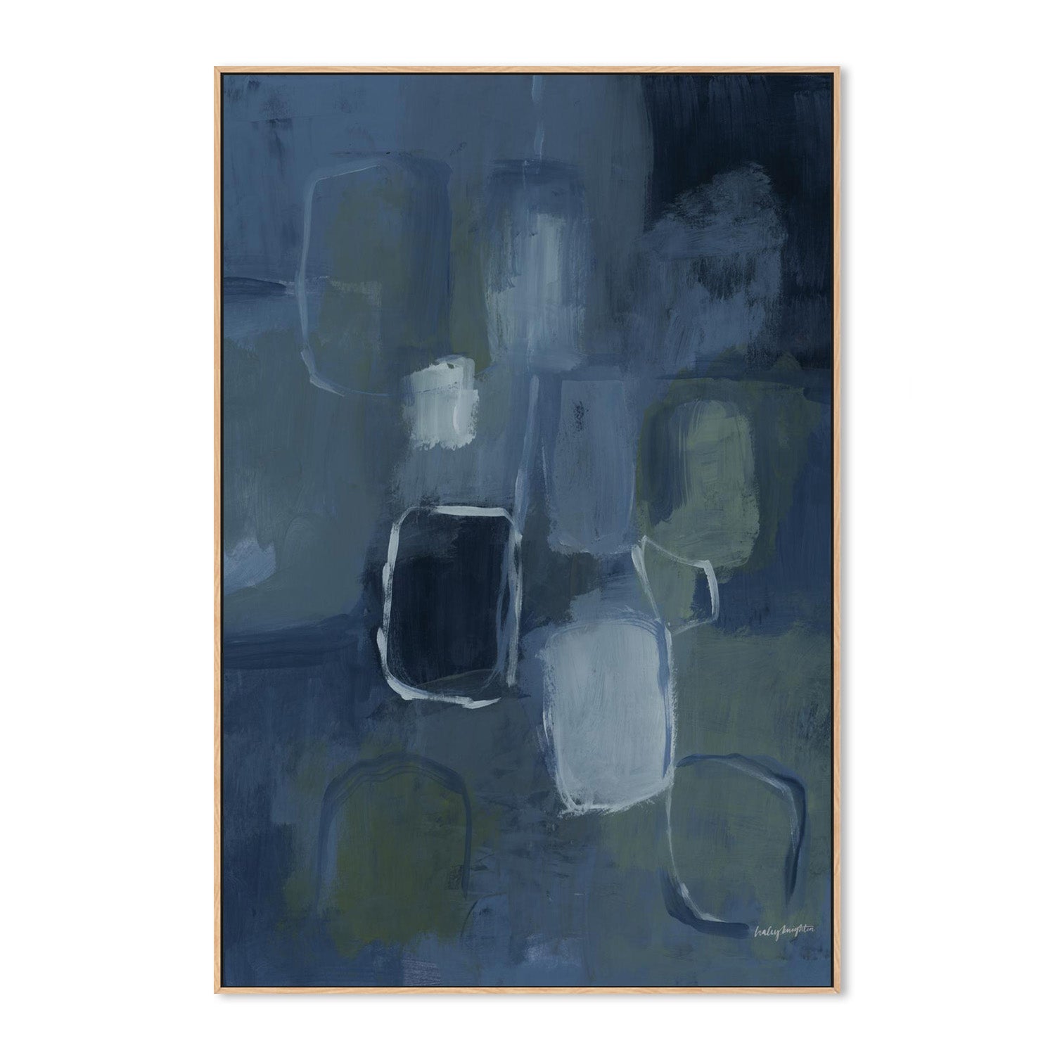 wall-art-print-canvas-poster-framed-Blue Jean Baby, Style B-4