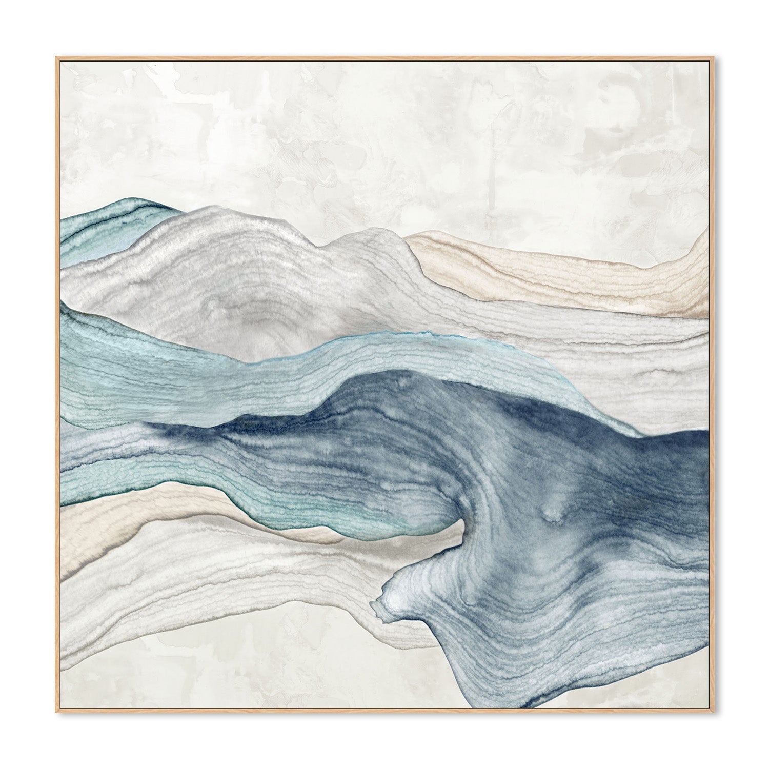 wall-art-print-canvas-poster-framed-Blue Mountain Flow-4