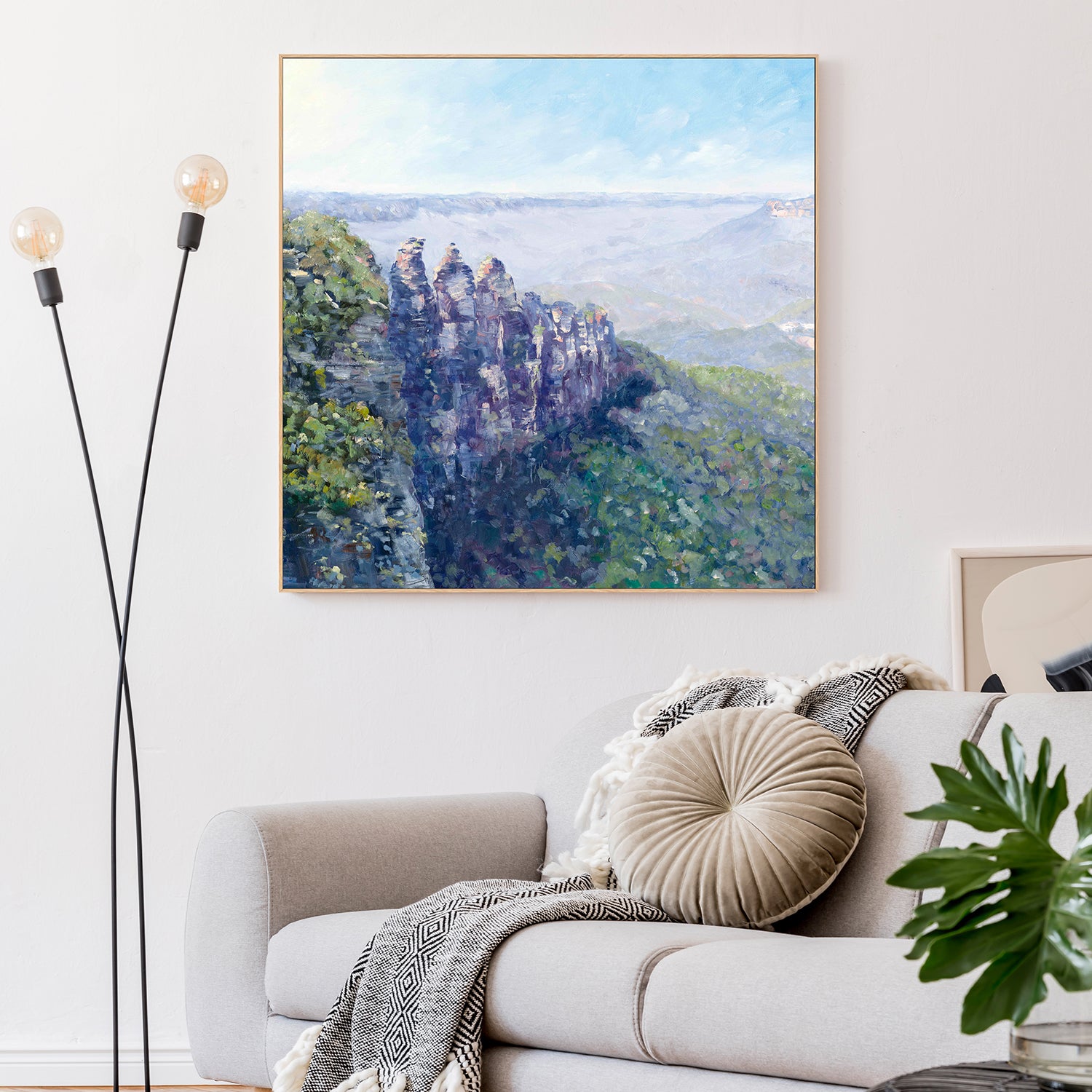 wall-art-print-canvas-poster-framed-Blue Mountains Three Sisters-9
