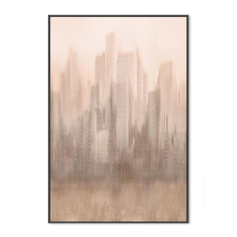 wall-art-print-canvas-poster-framed-Blurred Cityscape Dream-3
