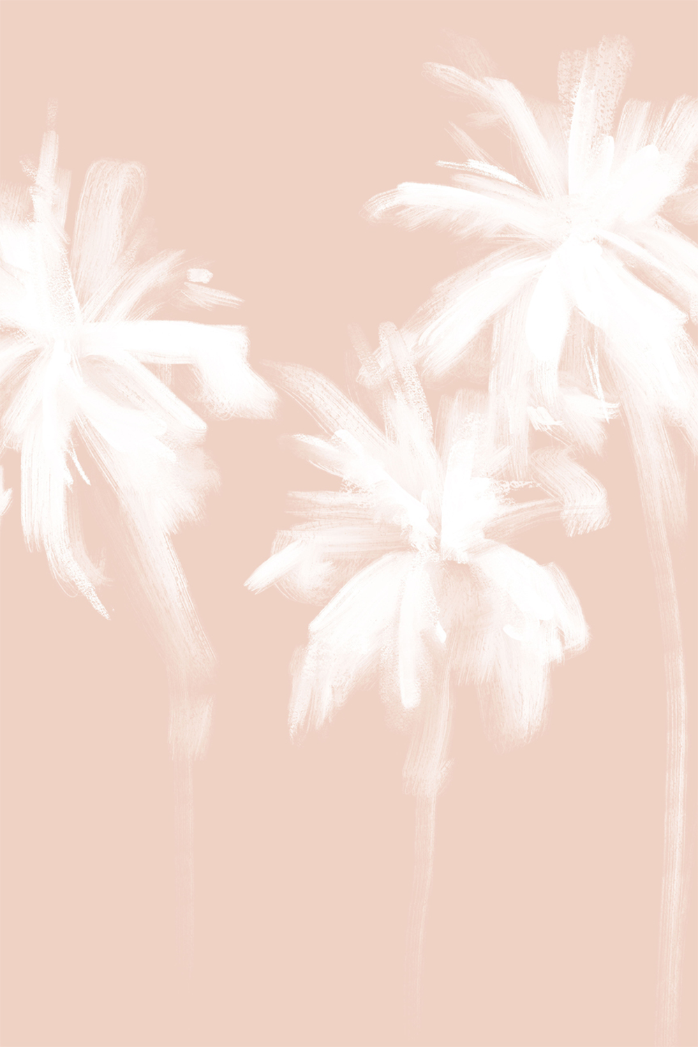 wall-art-print-canvas-poster-framed-Blush and White Palms , By Emily Wood-1