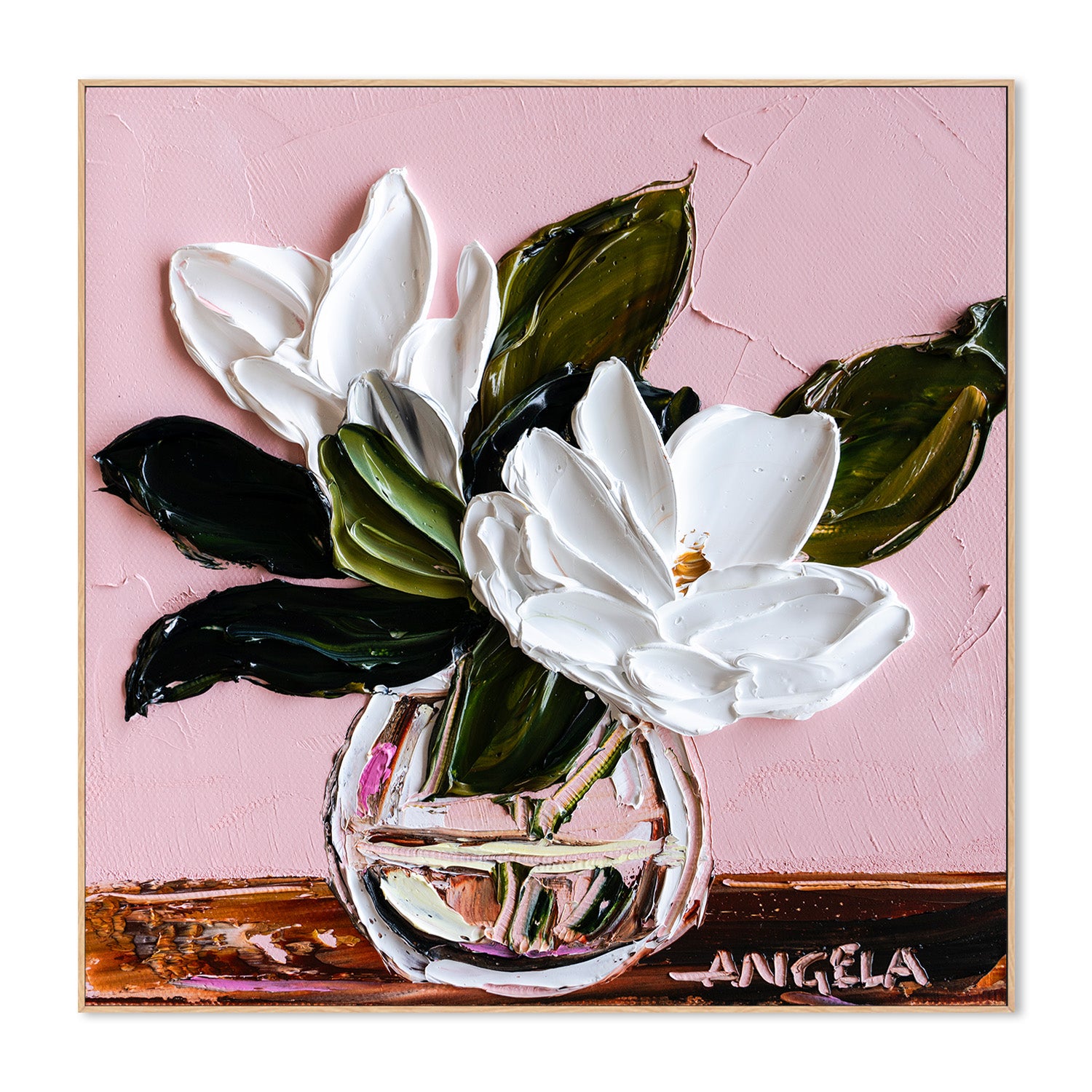 wall-art-print-canvas-poster-framed-Blushing Magnolia-4