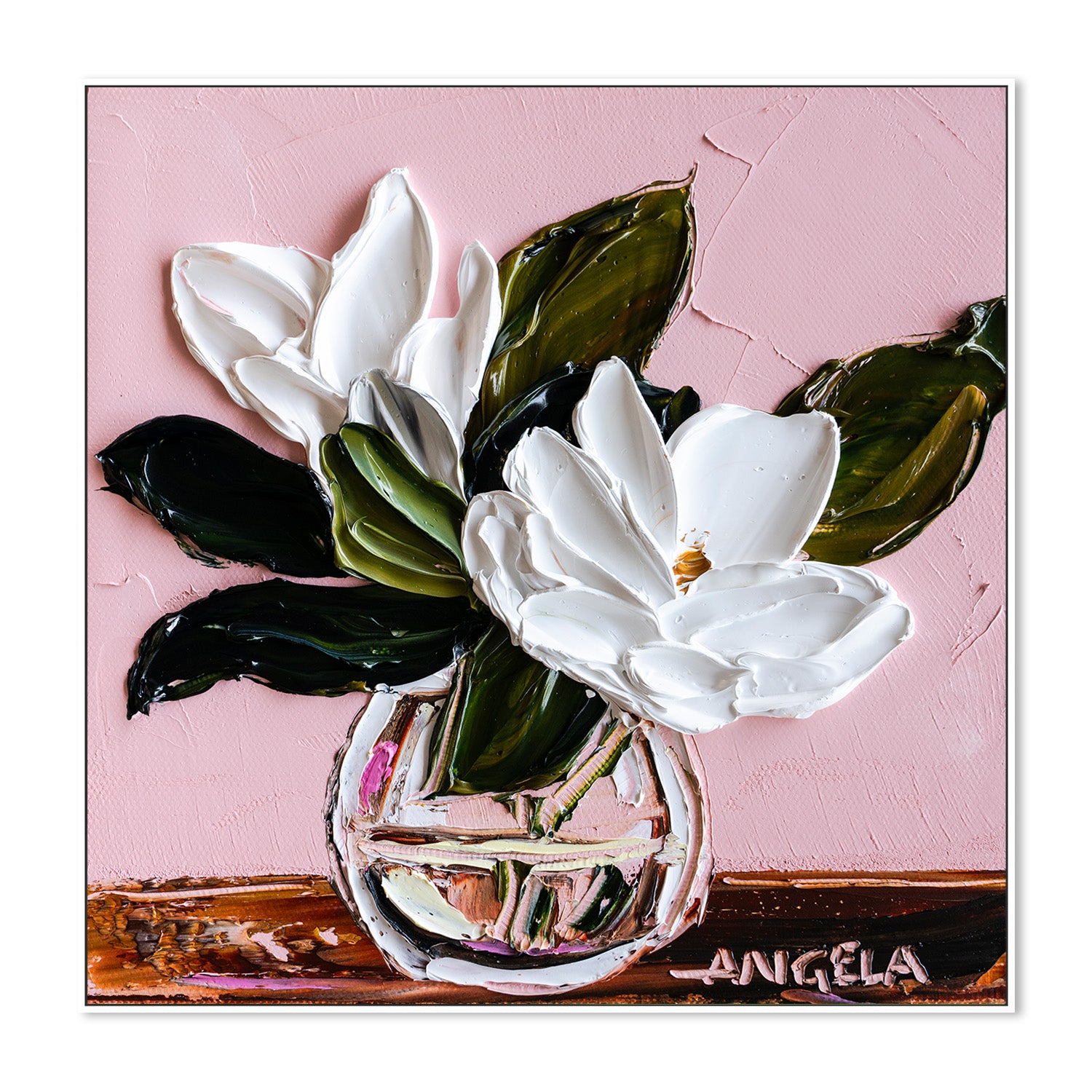 wall-art-print-canvas-poster-framed-Blushing Magnolia-5